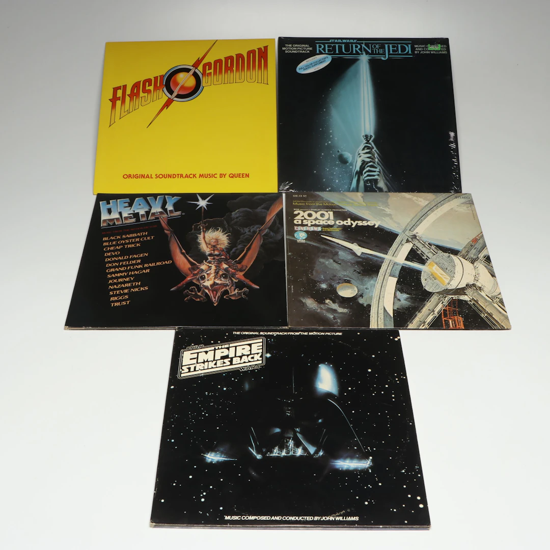 Star Wars: Empire Strikes Back, 2001: A Space Odyssey, & More Soundtrack LPs