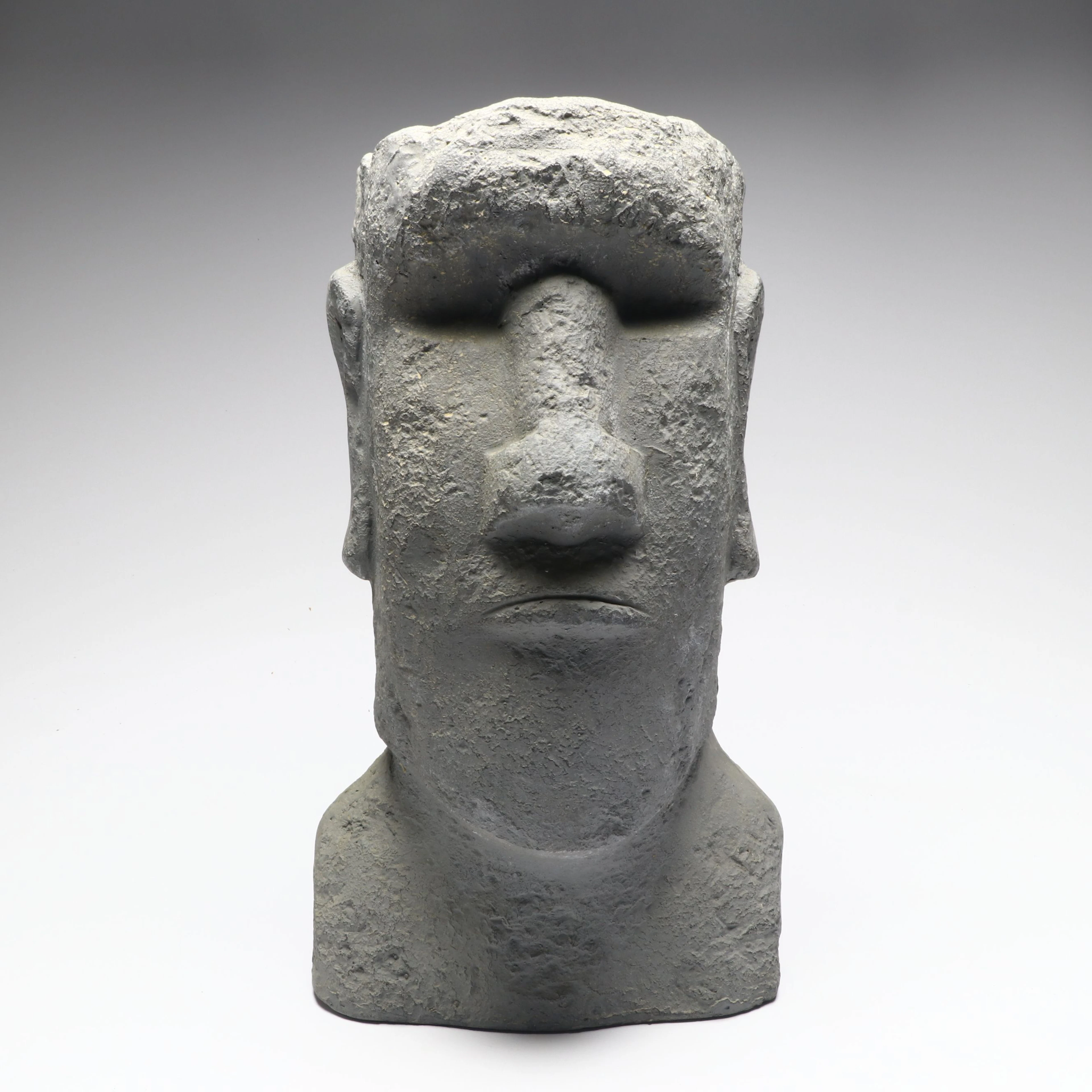 Plaster Replica of Moai Easter Island Monolith