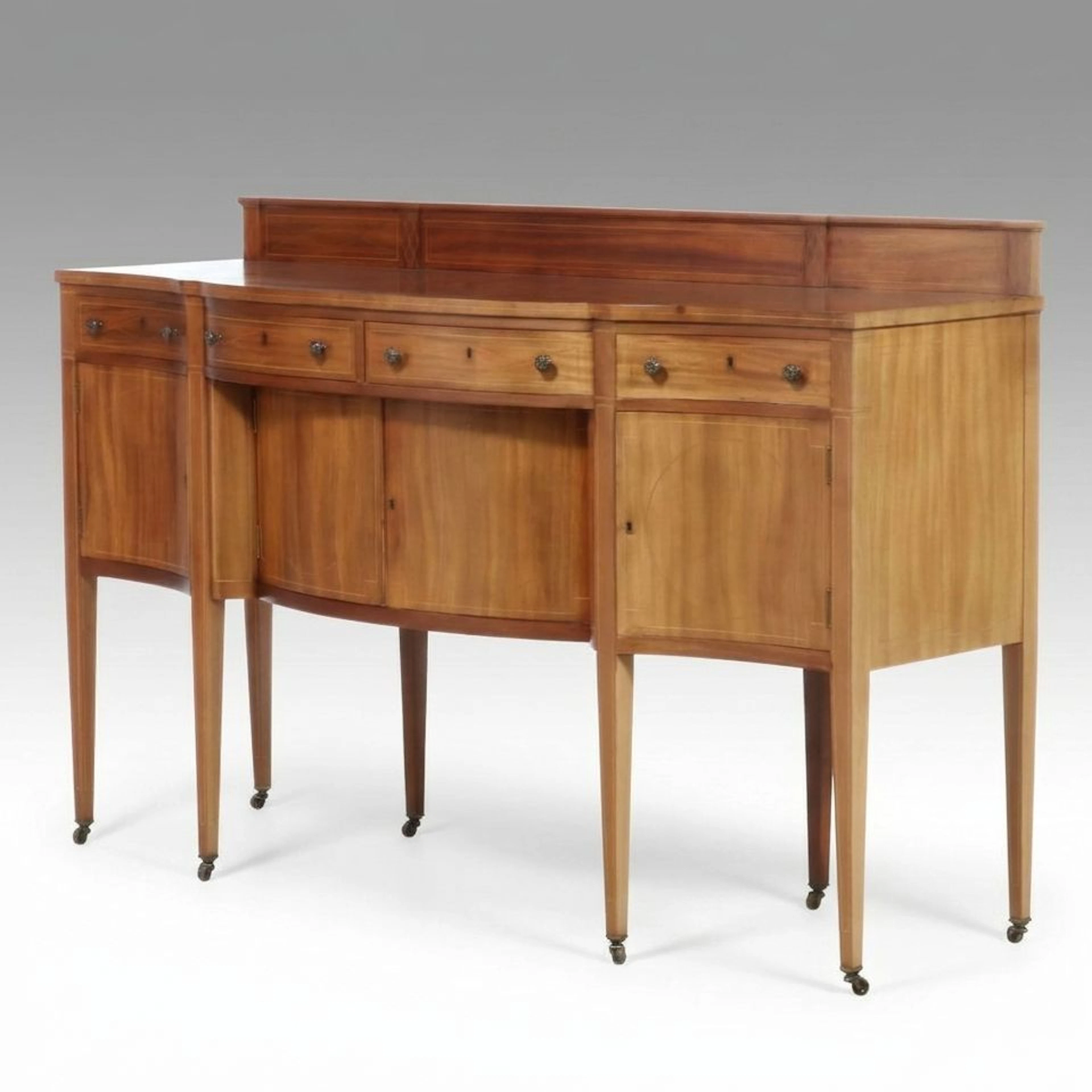 Royal Furniture Co. Hepplewhite Style Mahogany Buffet