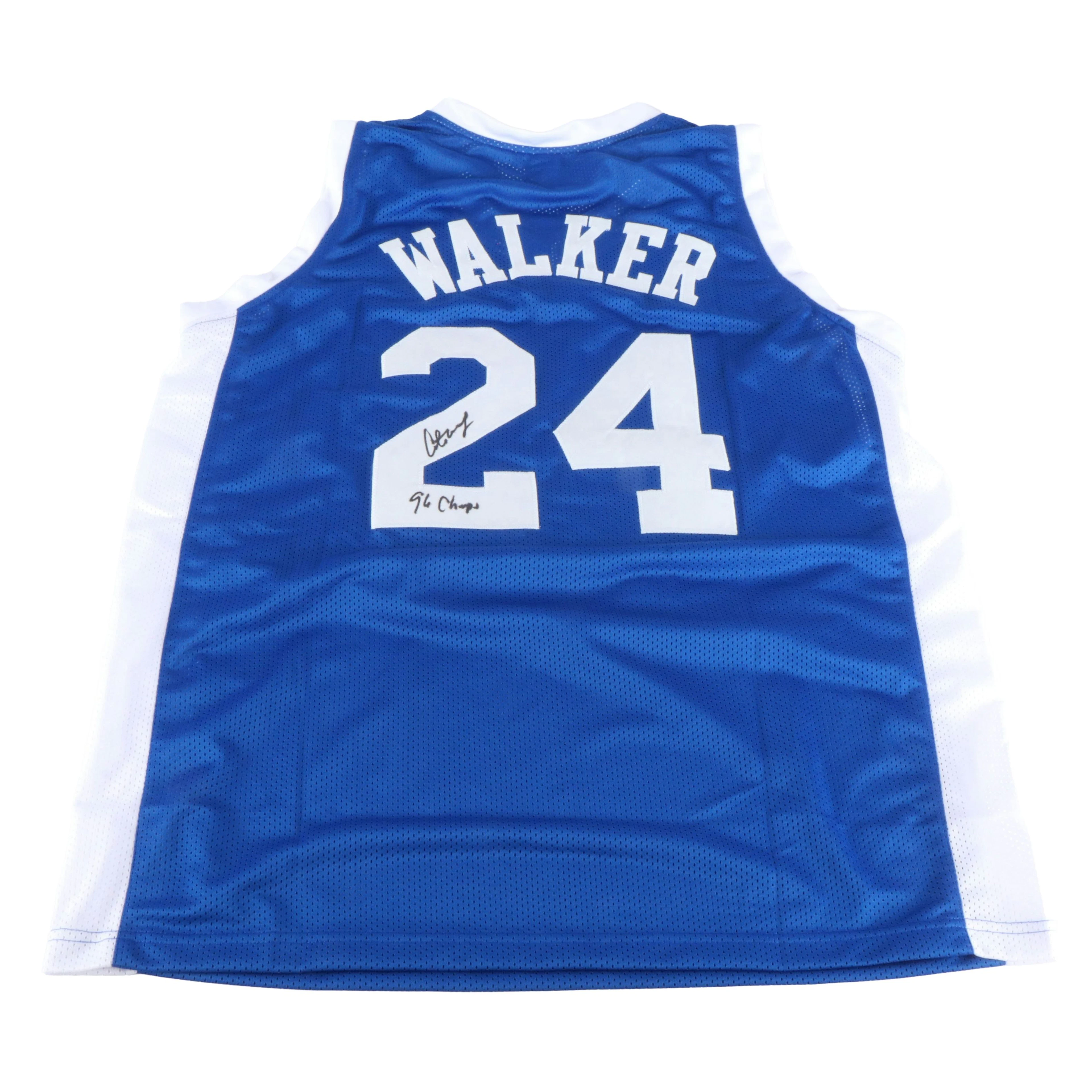 Antoine Walker Signed 1996 UK Wildcat Basketball Jersey
