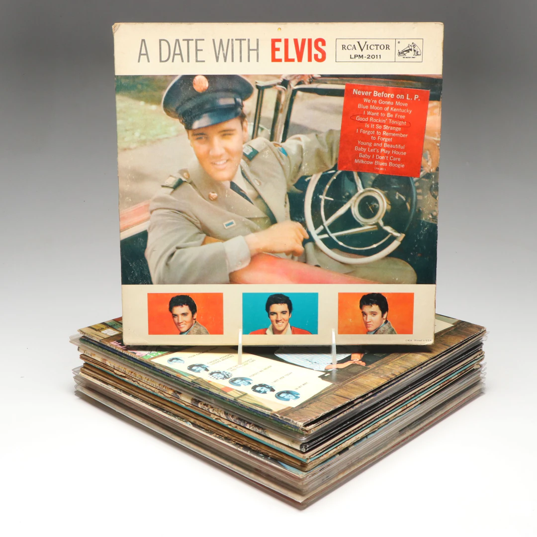 "Elvis' Christmas Album," "Elvis For Everyone!" and More Elvis Record Albums