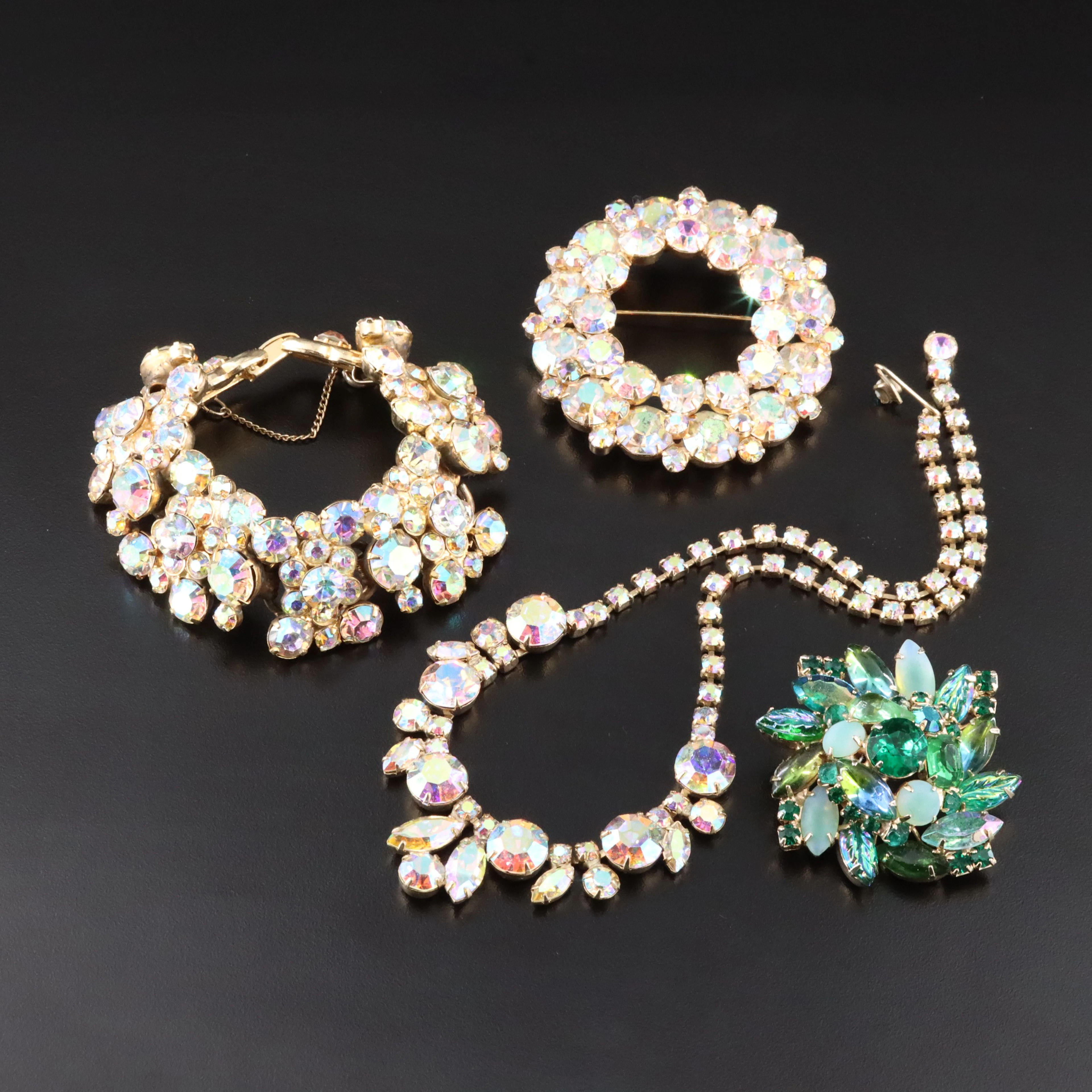 Vintage Rhinestone Jewelry Collection