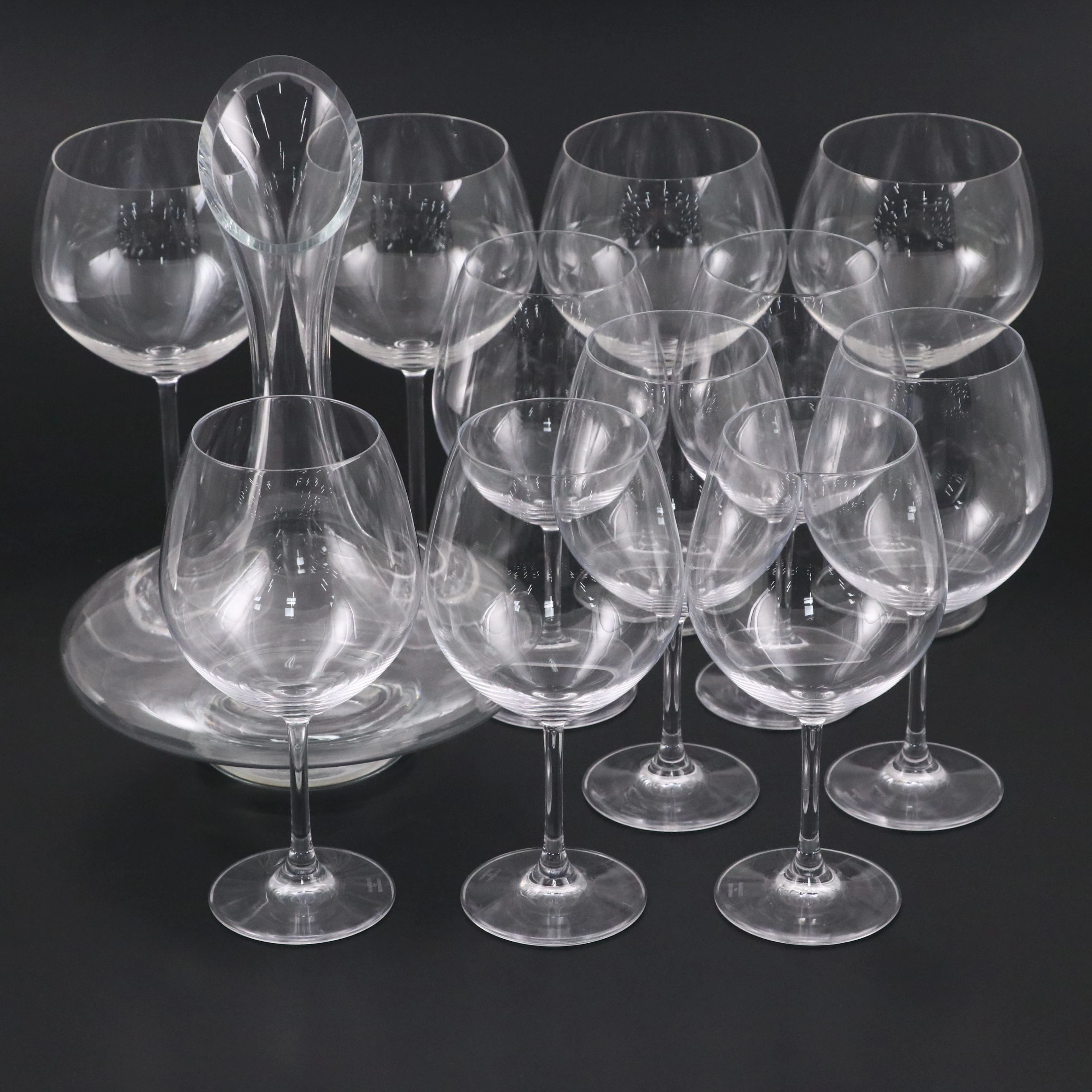 Marquis by Waterford "Vintage" Balloon Wine Glasses with Carafe