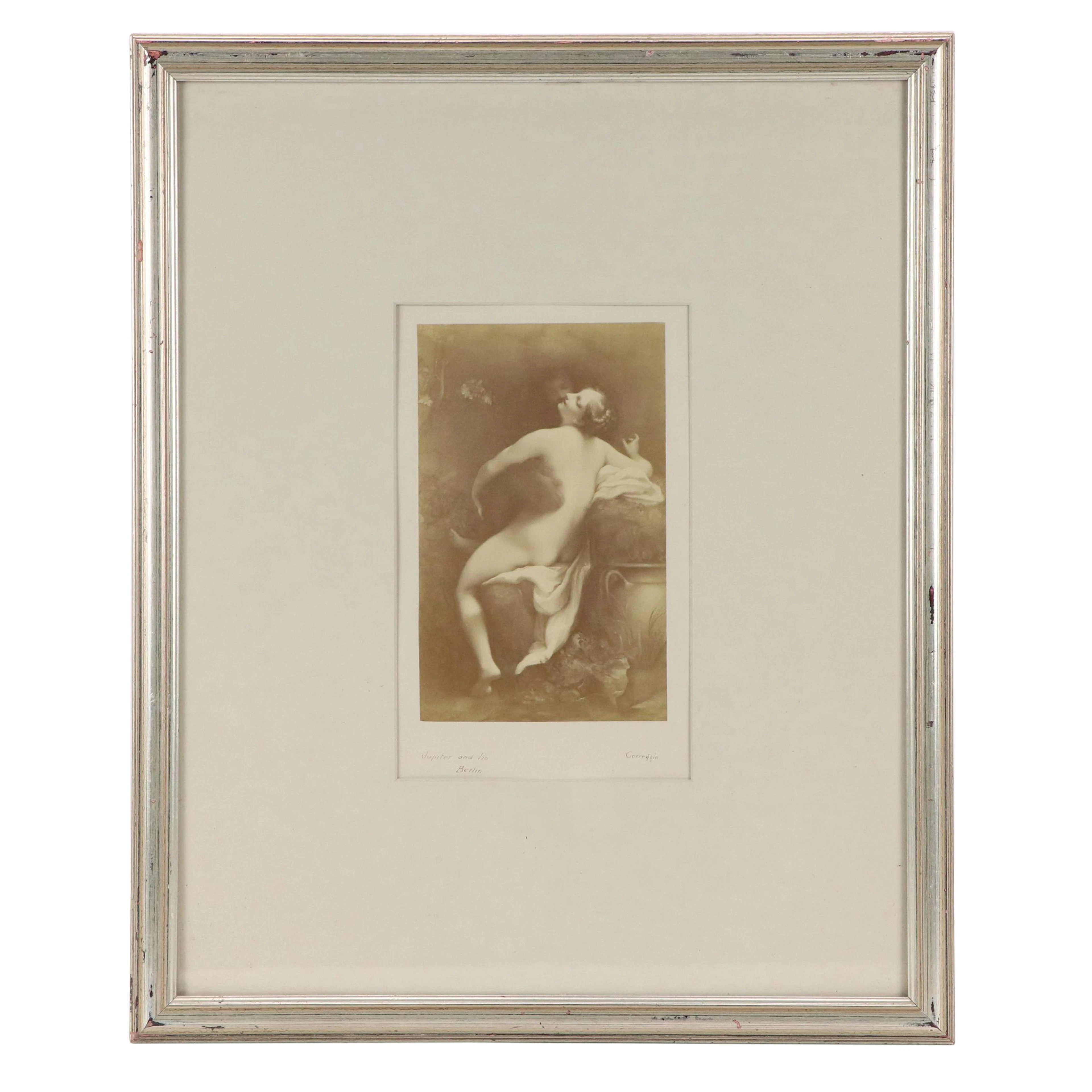 Photogravure After Antonio da Correggio "Jupiter and Io"