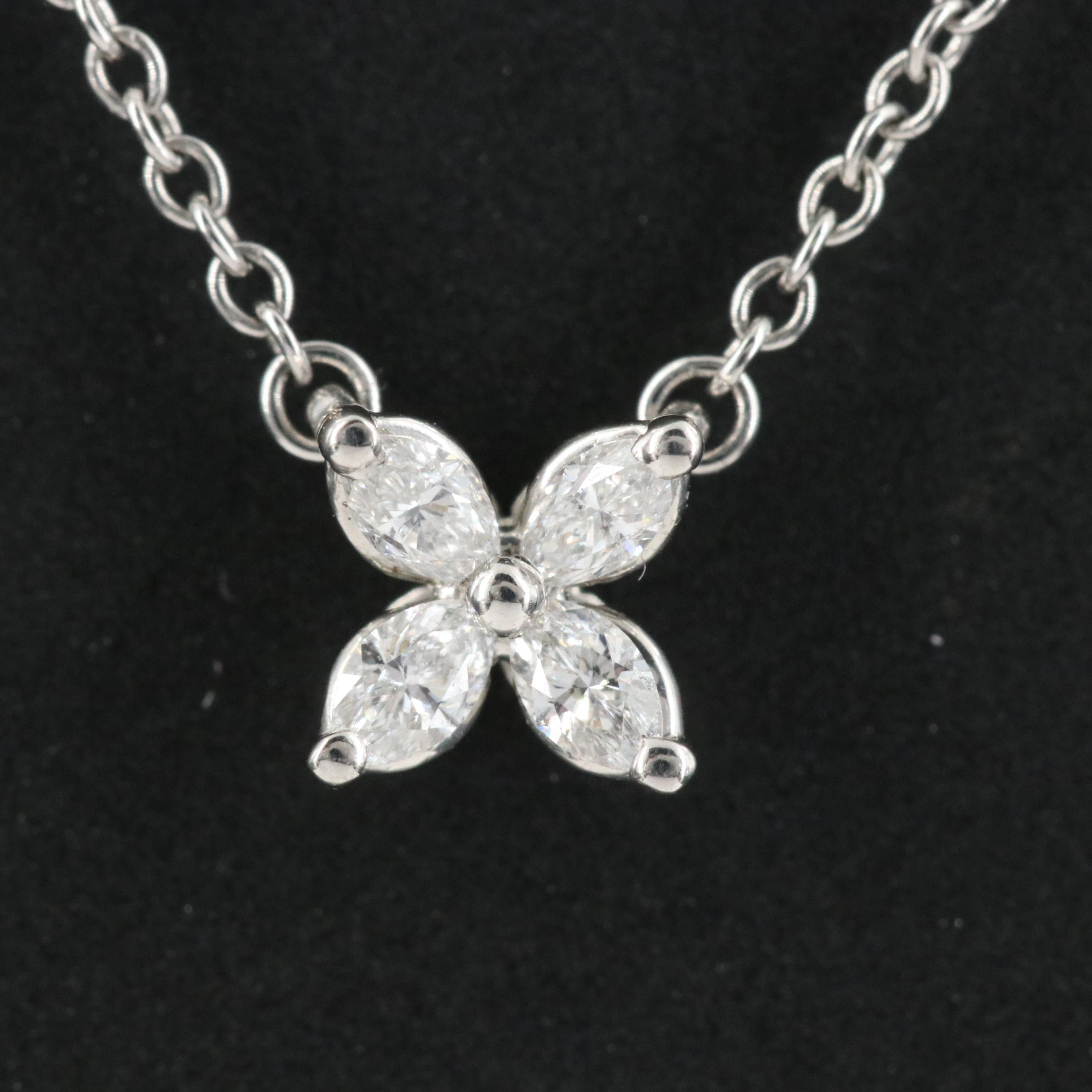 Tiffany & Co. Victoria Platinum Diamond Necklace
