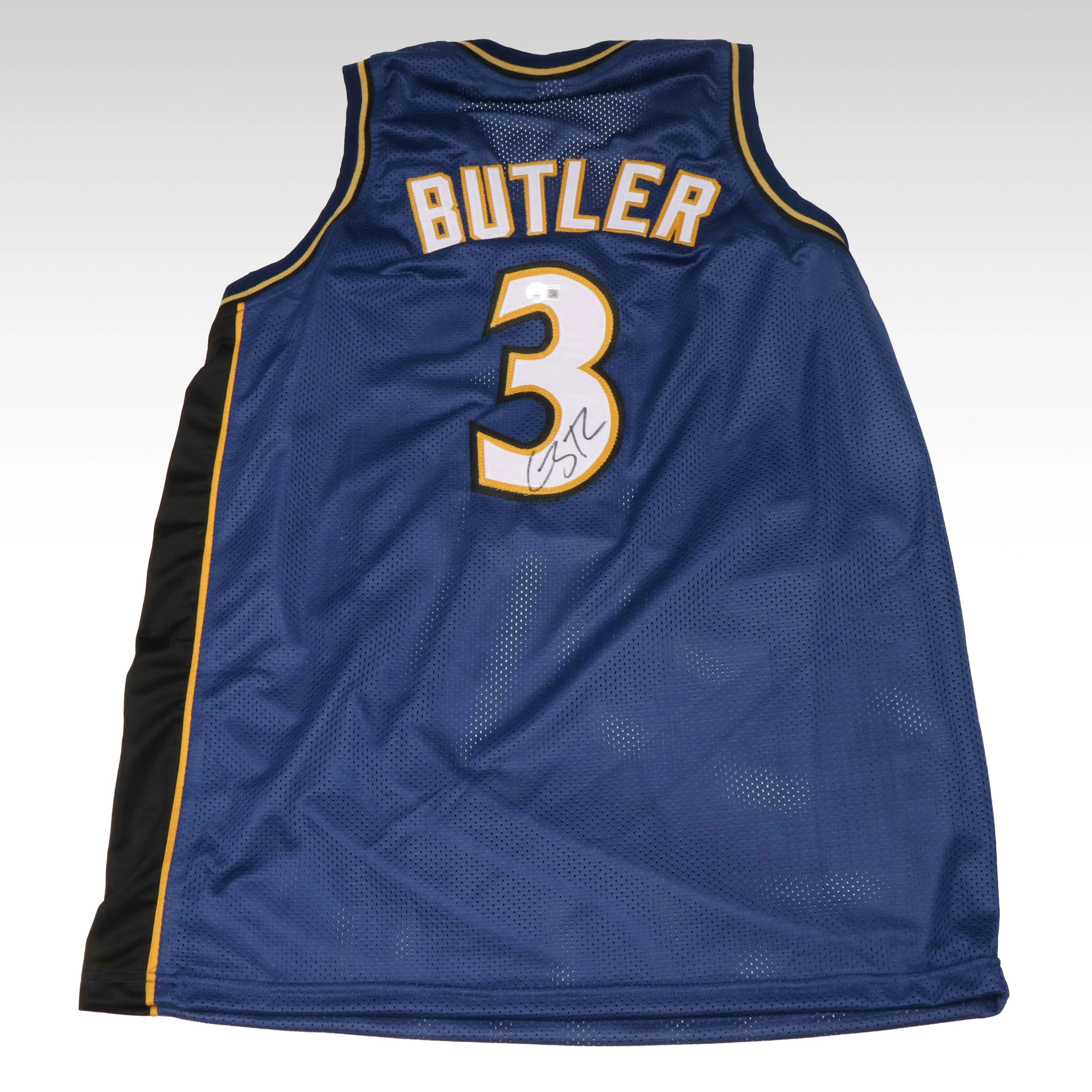 Caron Butler Signed Washington Wizards Basketball Jersey, Beckett