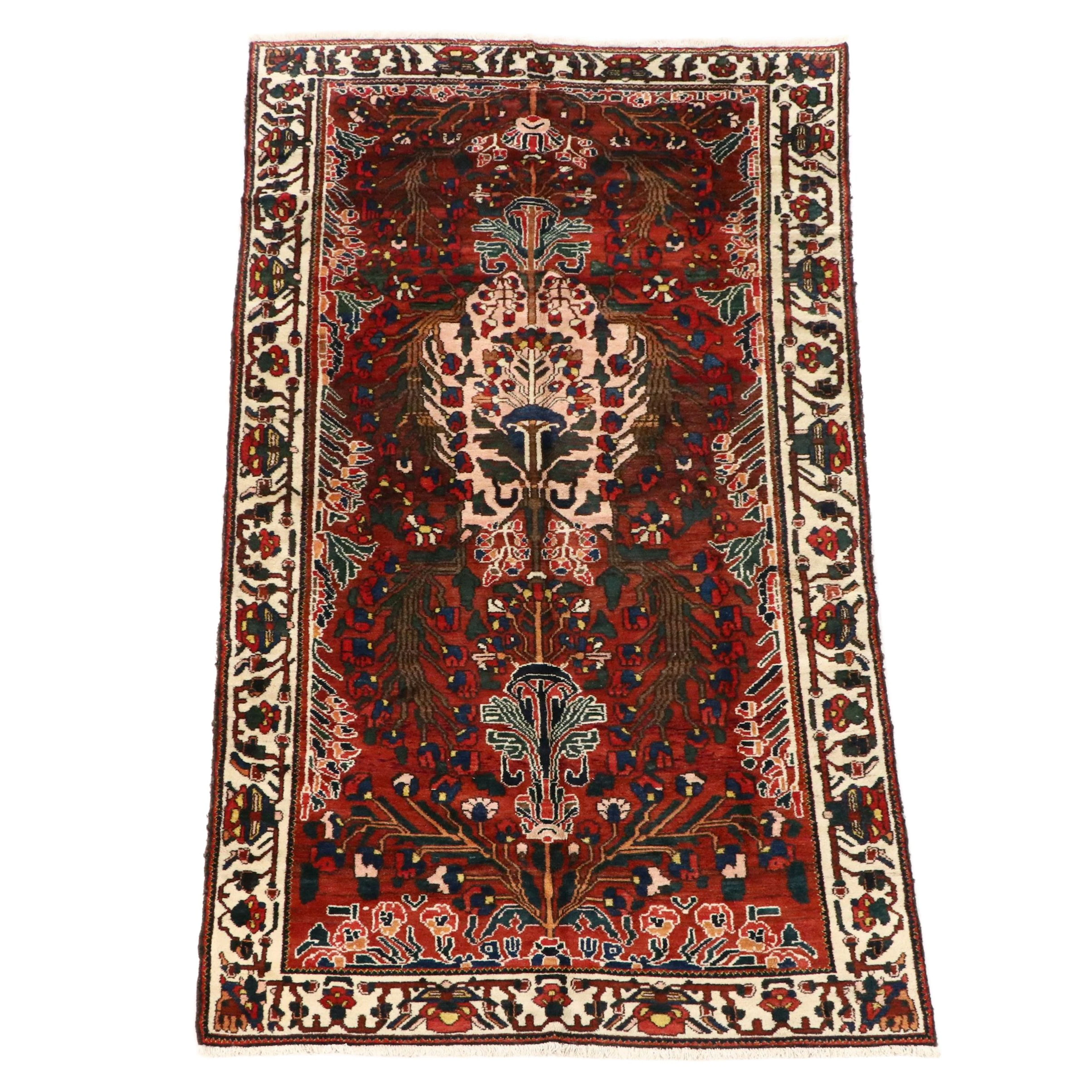 5'5 x 9'11 Hand-Knotted Persian Bakhtiari Area Rug