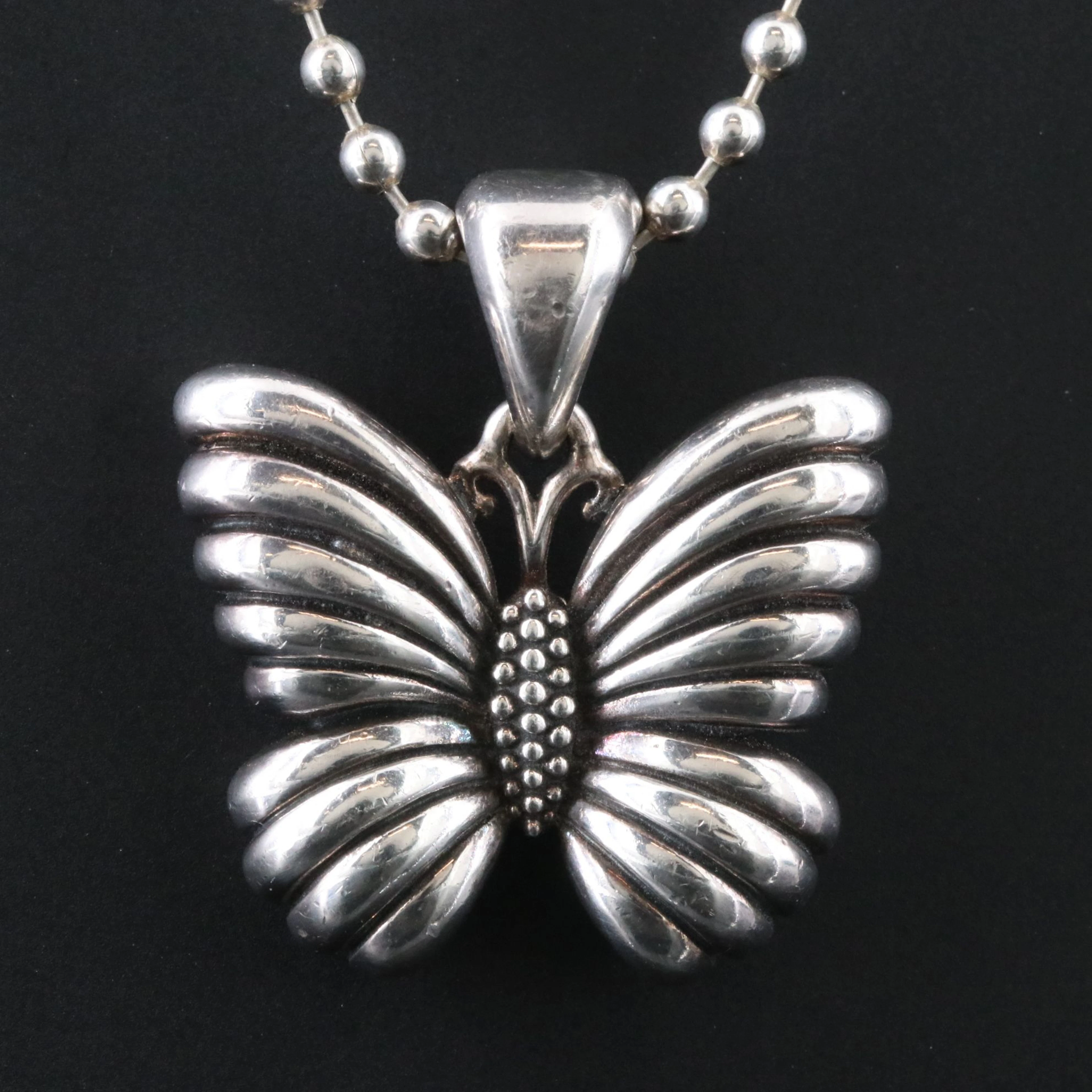 Lagos Rare Wonders Sterling Butterfly Necklace