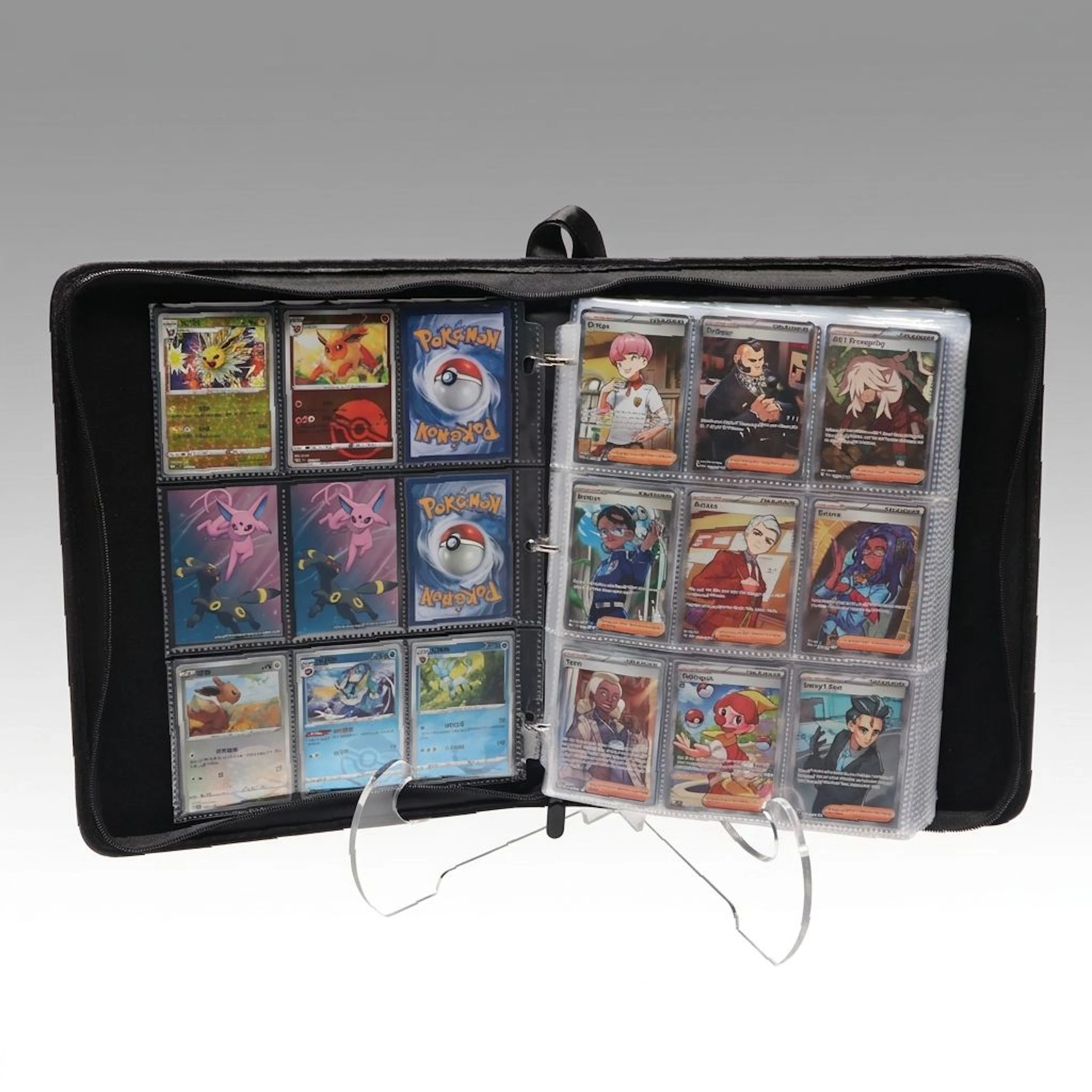 Pokémon Card Collection Featuring Holos, Trainers, and More, 21st Century