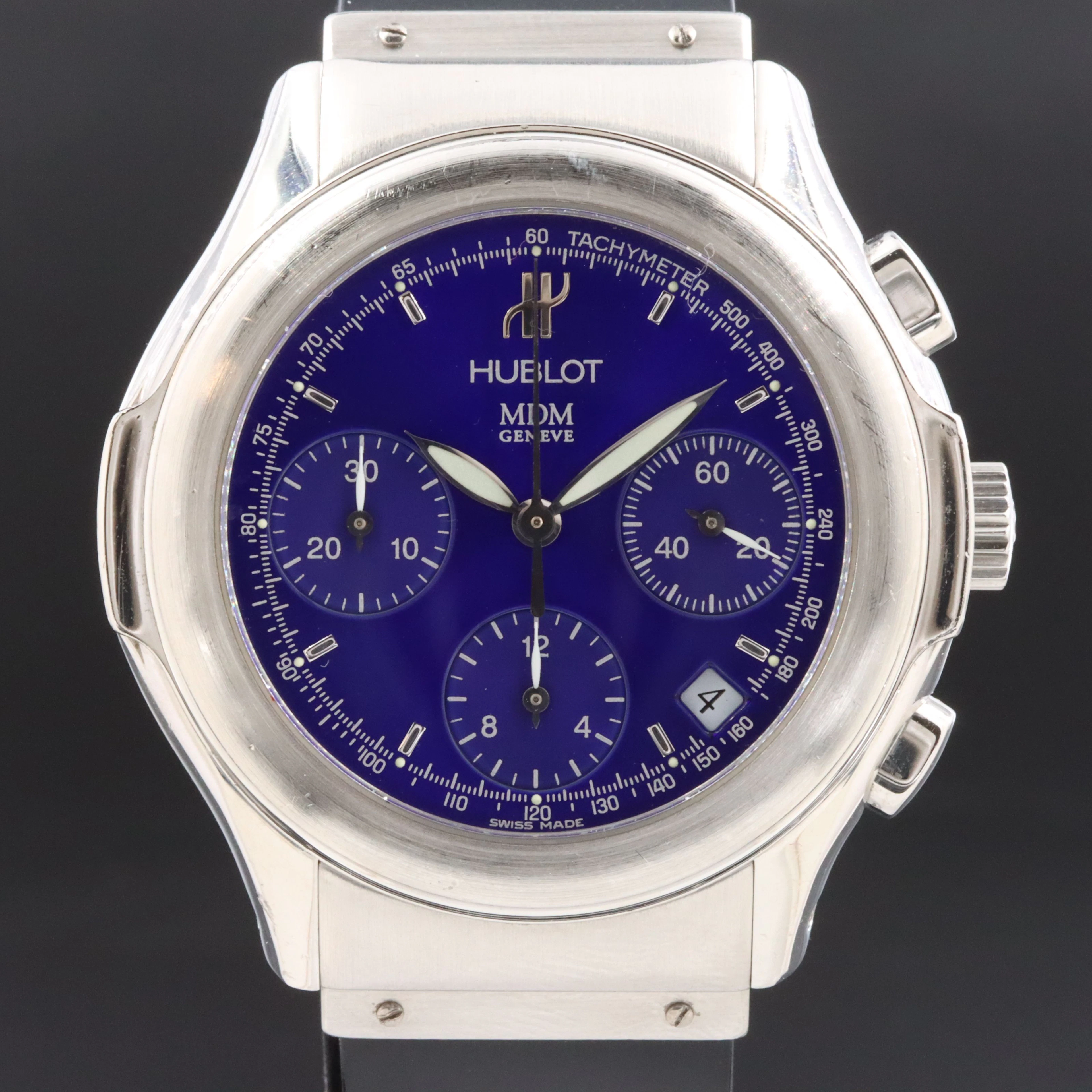 Hublot Elegant MDM 1801.1 Chronograph Watch c.1990s