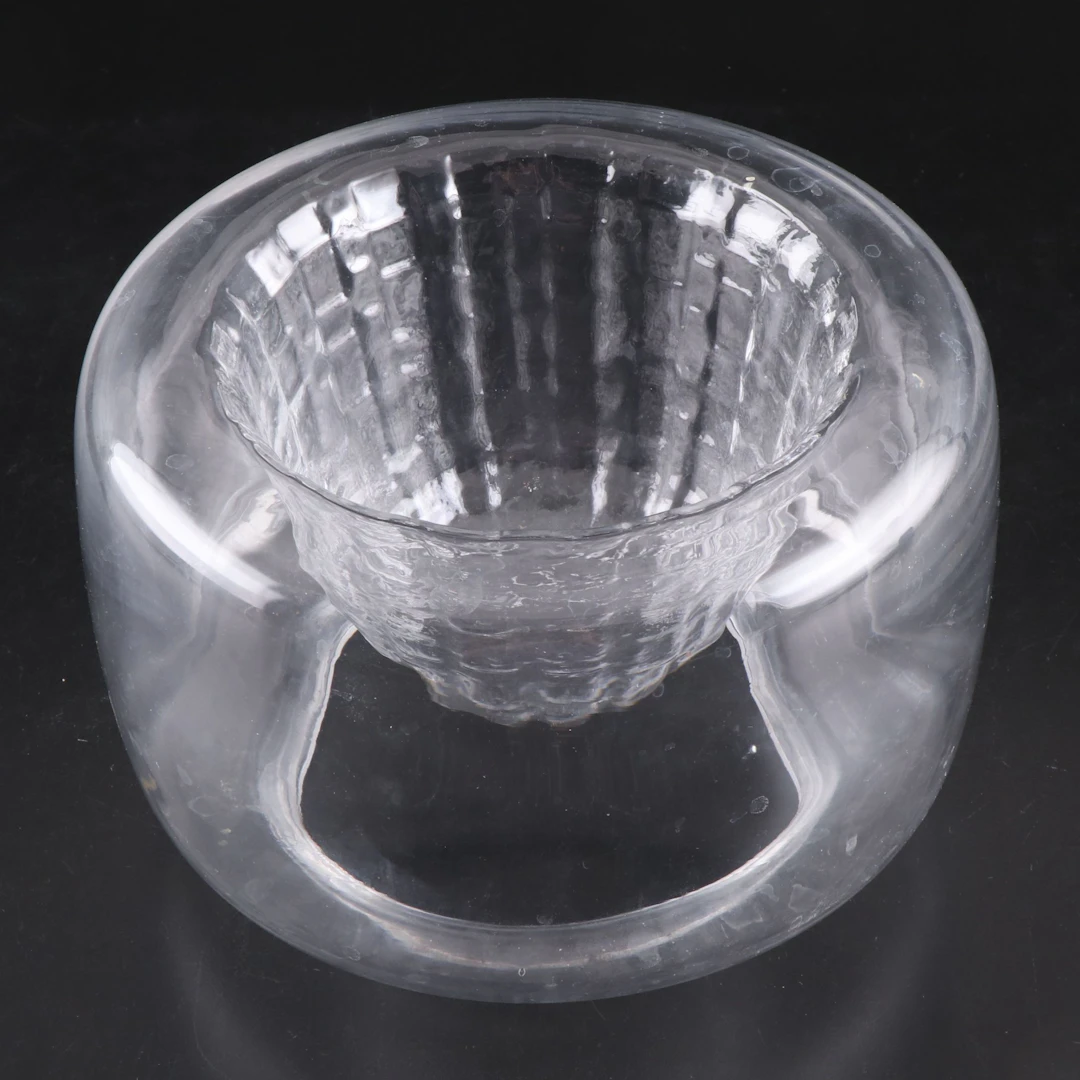Timo Sarpaneva for Iittala Double-Walled Glass Bowl, Late 20th C.