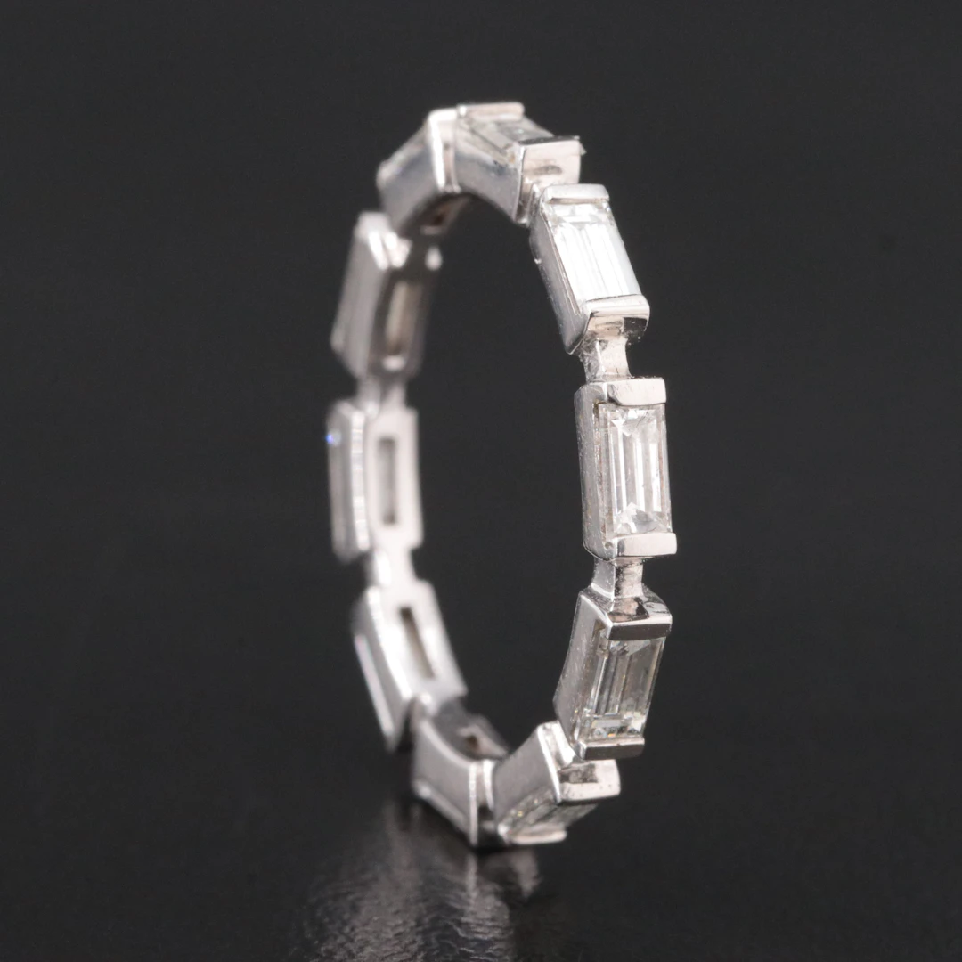18K 1.20 CTW Diamond Eternity Band