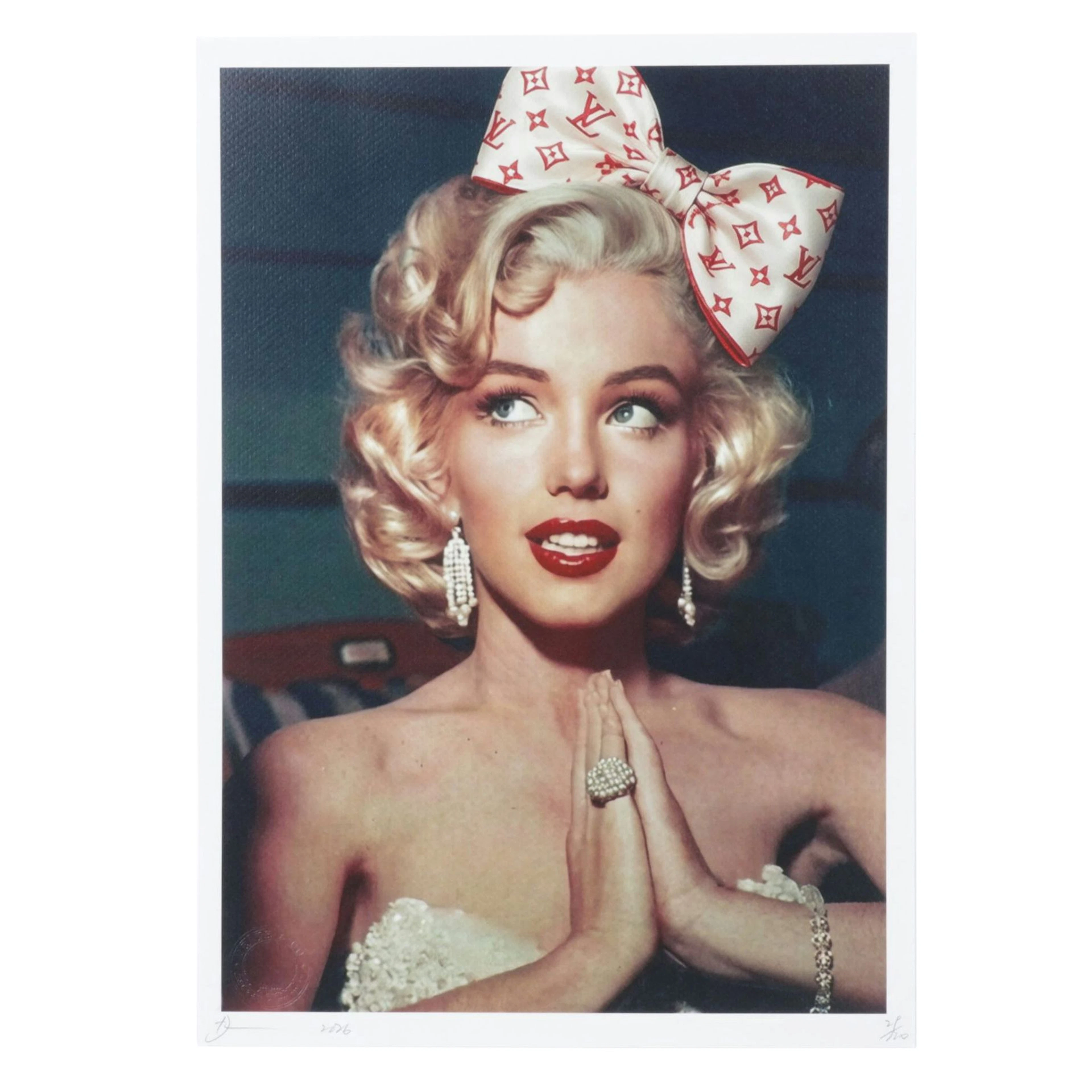 Death NYC Pop Art Graphic Print Homage to Marilyn Monroe x Louis Vuitton, 2026