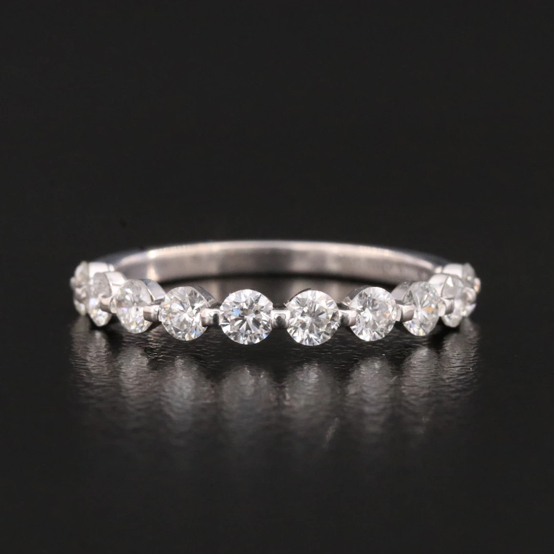 14K 0.75 CTW Diamond Band
