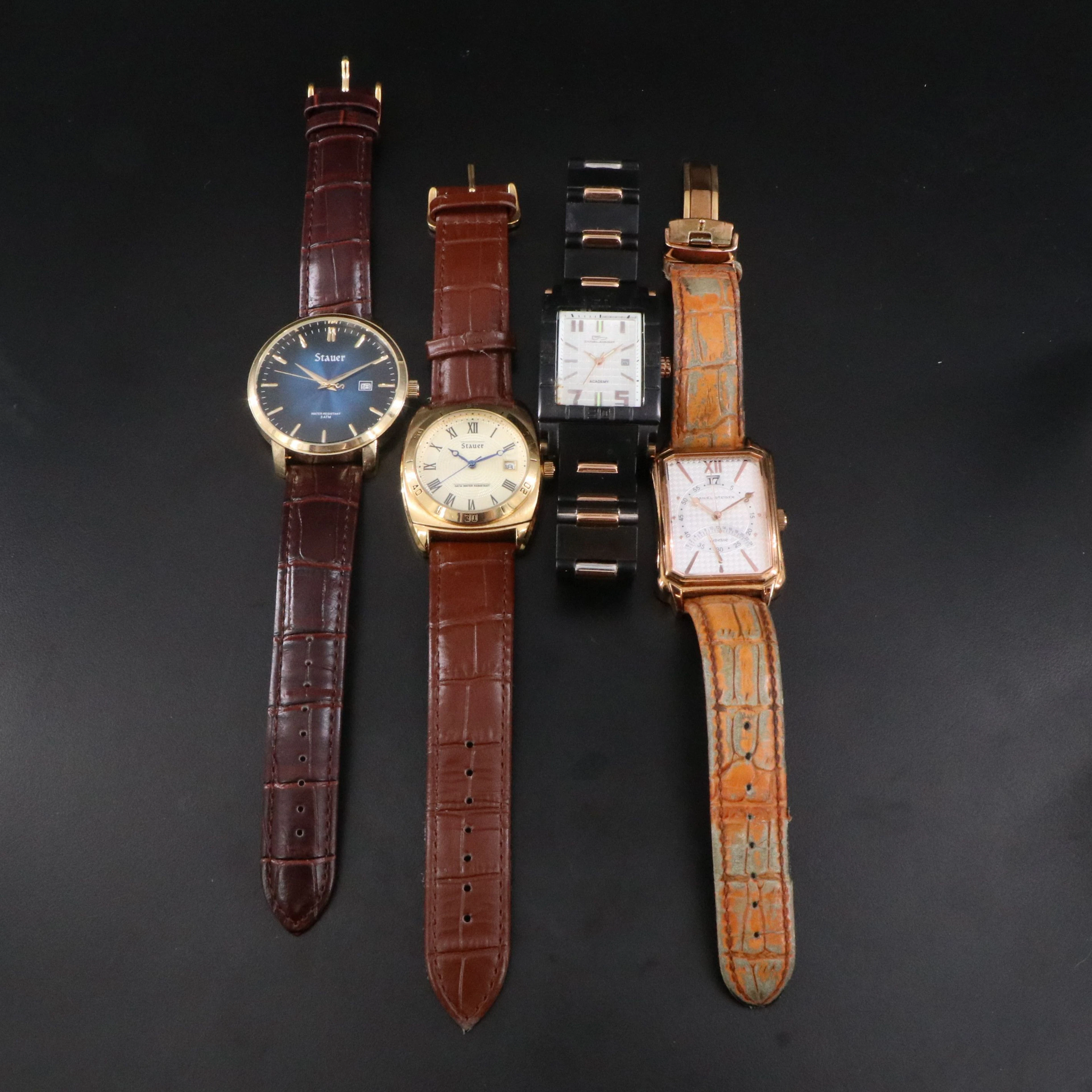 Daniel Steiger and Stauer Quartz Watch Selection