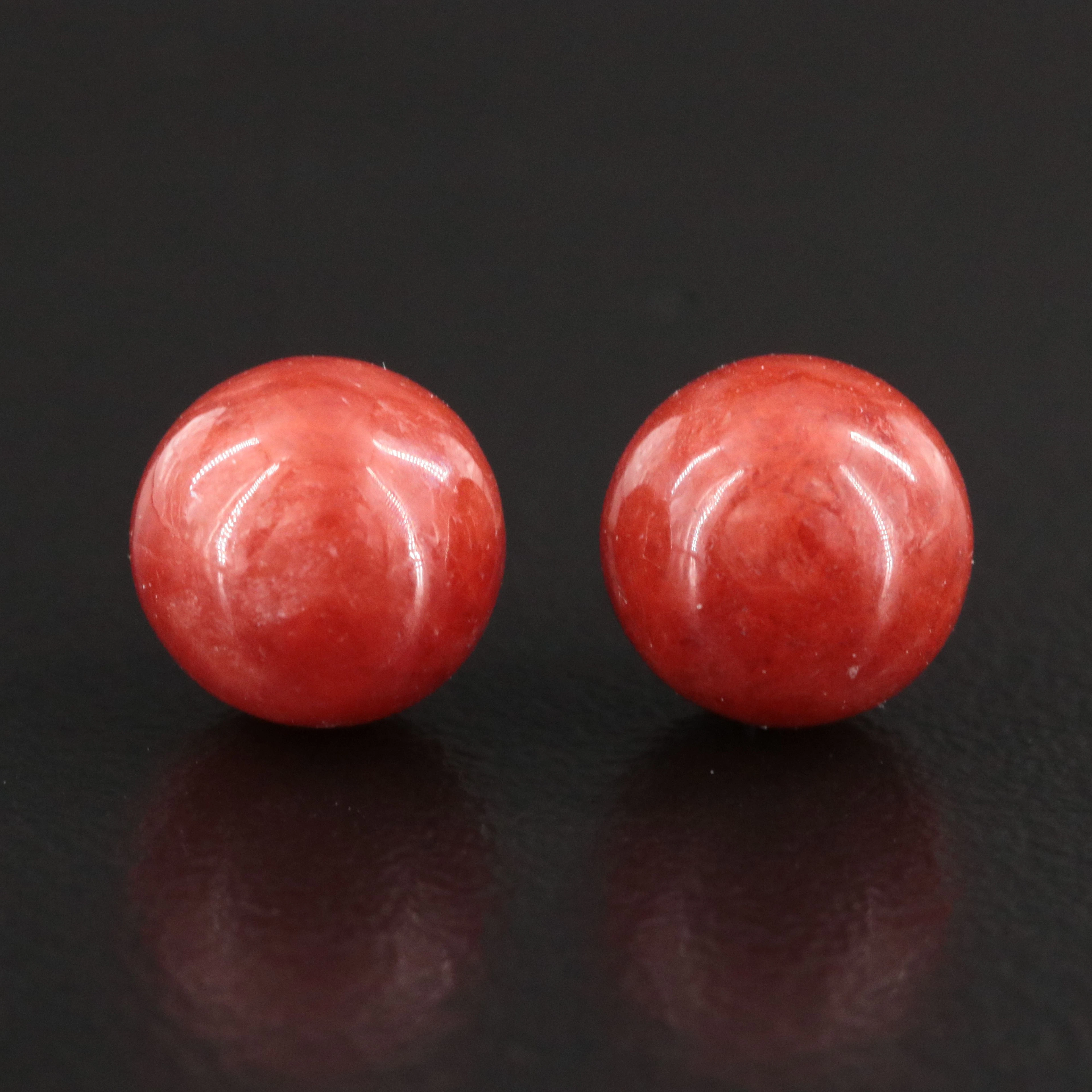 14K Jasper Earrings