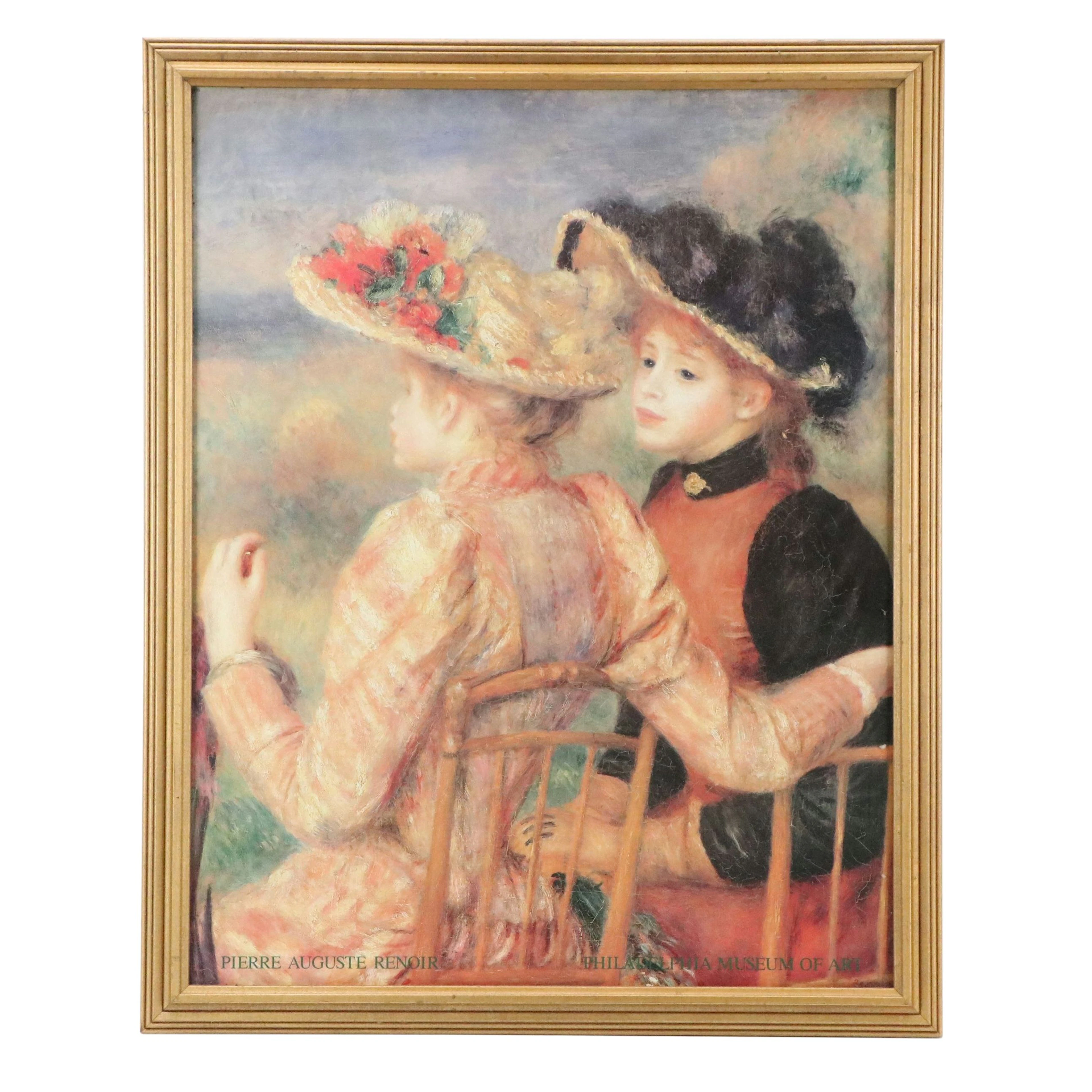 Philadelphia Museum of Art Pierre Auguste Renoir Exhibition Poster