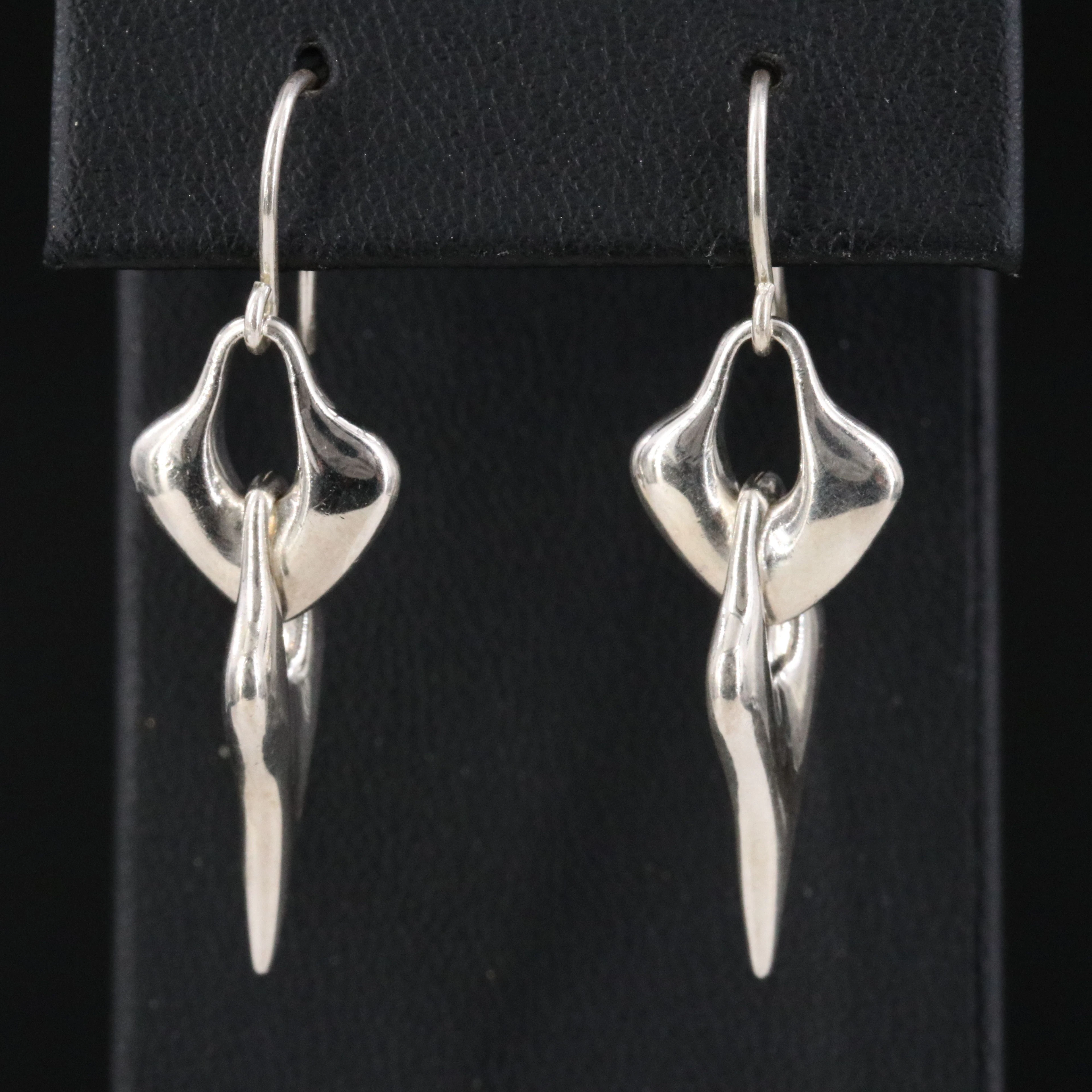 Robert Lee Morris Studio Sterling Pendant Earrings
