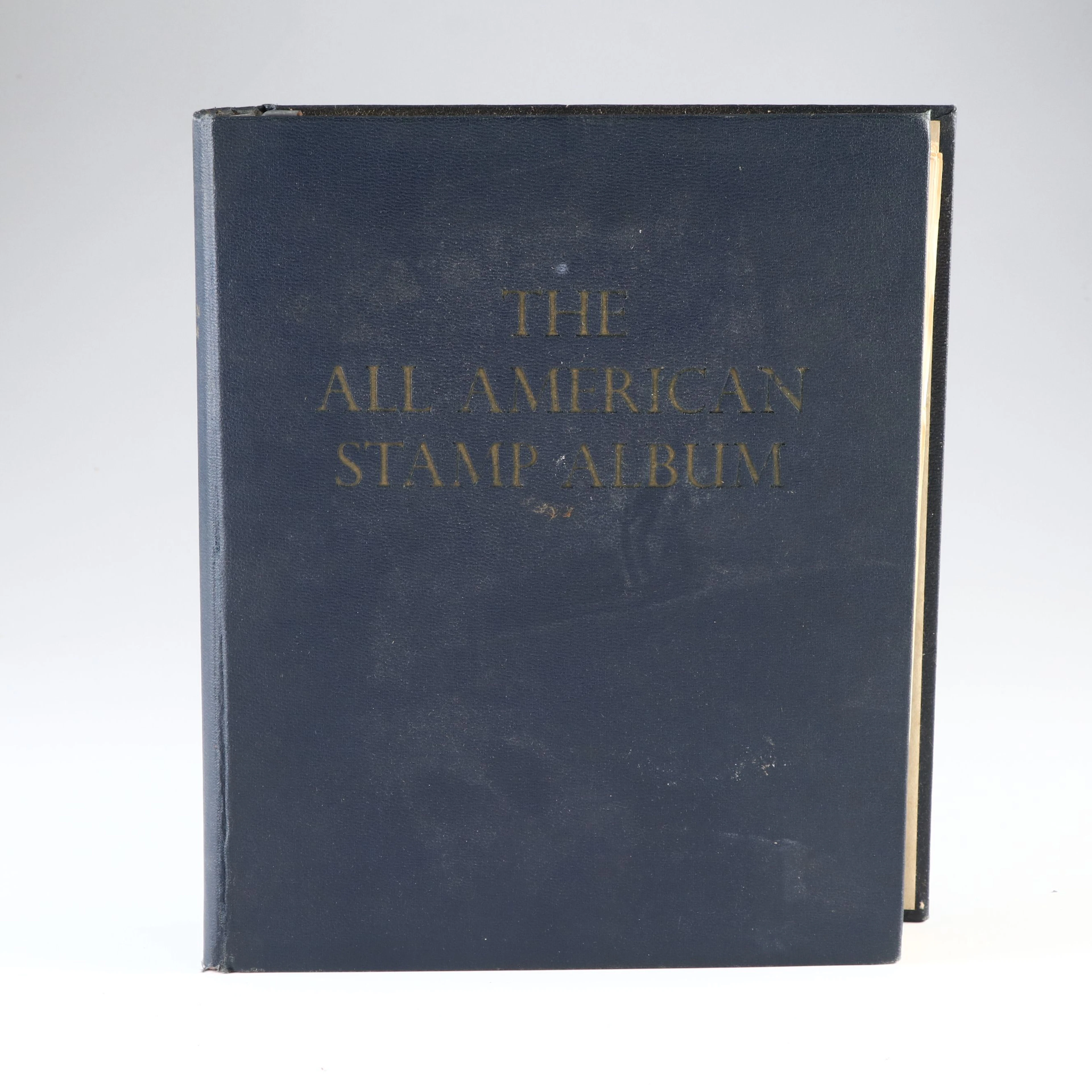 "The All American Stamp Album" Postage Stamp Collection, 1890s - 1960s