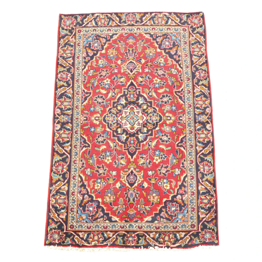 2'10 x 4'10 Hand-Knotted Persian Style Area Rug