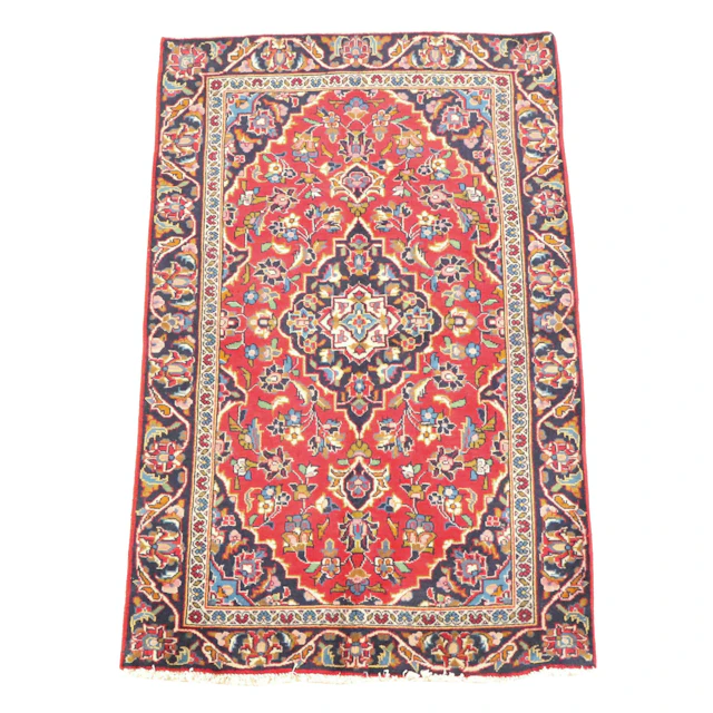 2'10 x 4'10 Hand-Knotted Persian Style Area Rug