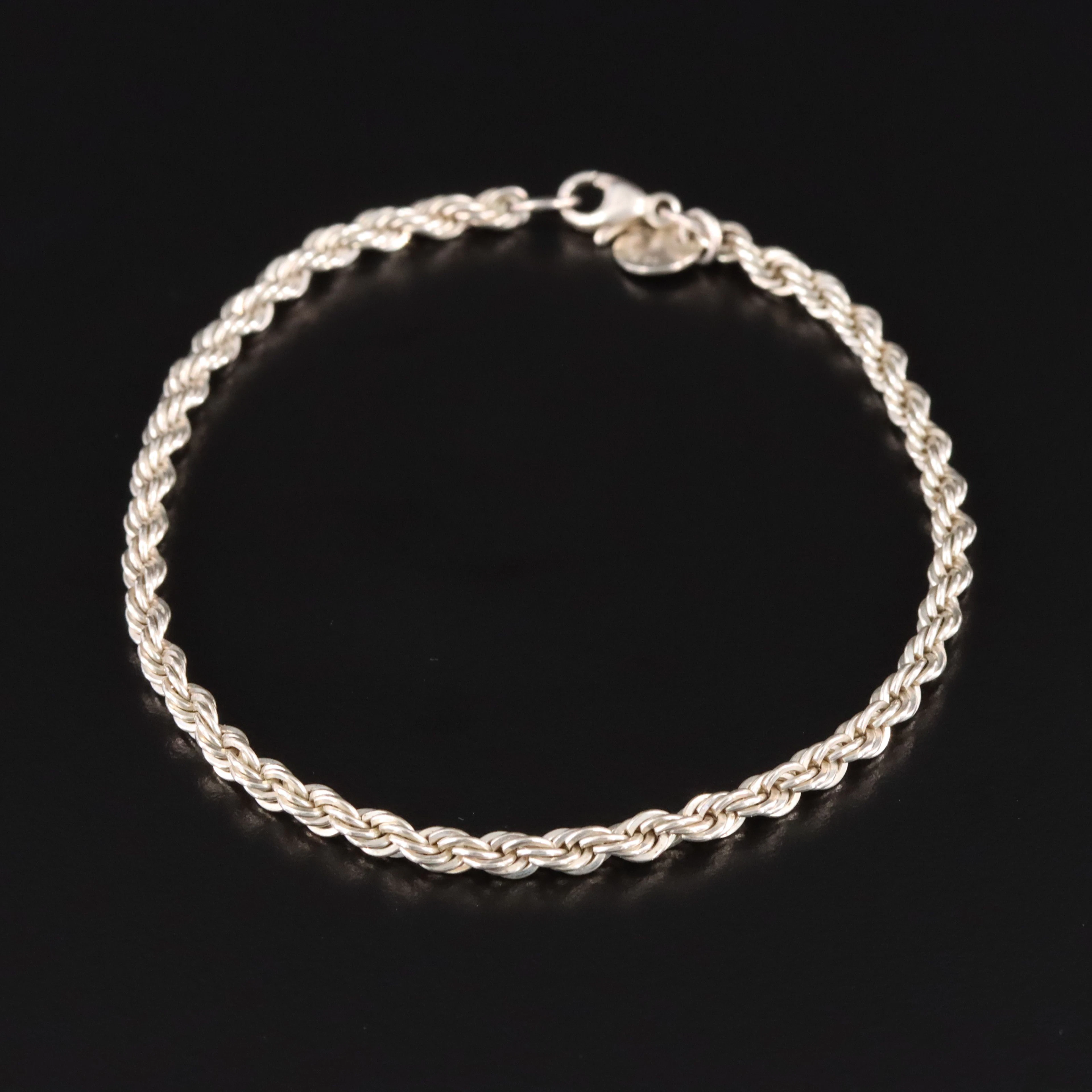 Tiffany & Co. Sterling Twisted Rope Bracelet