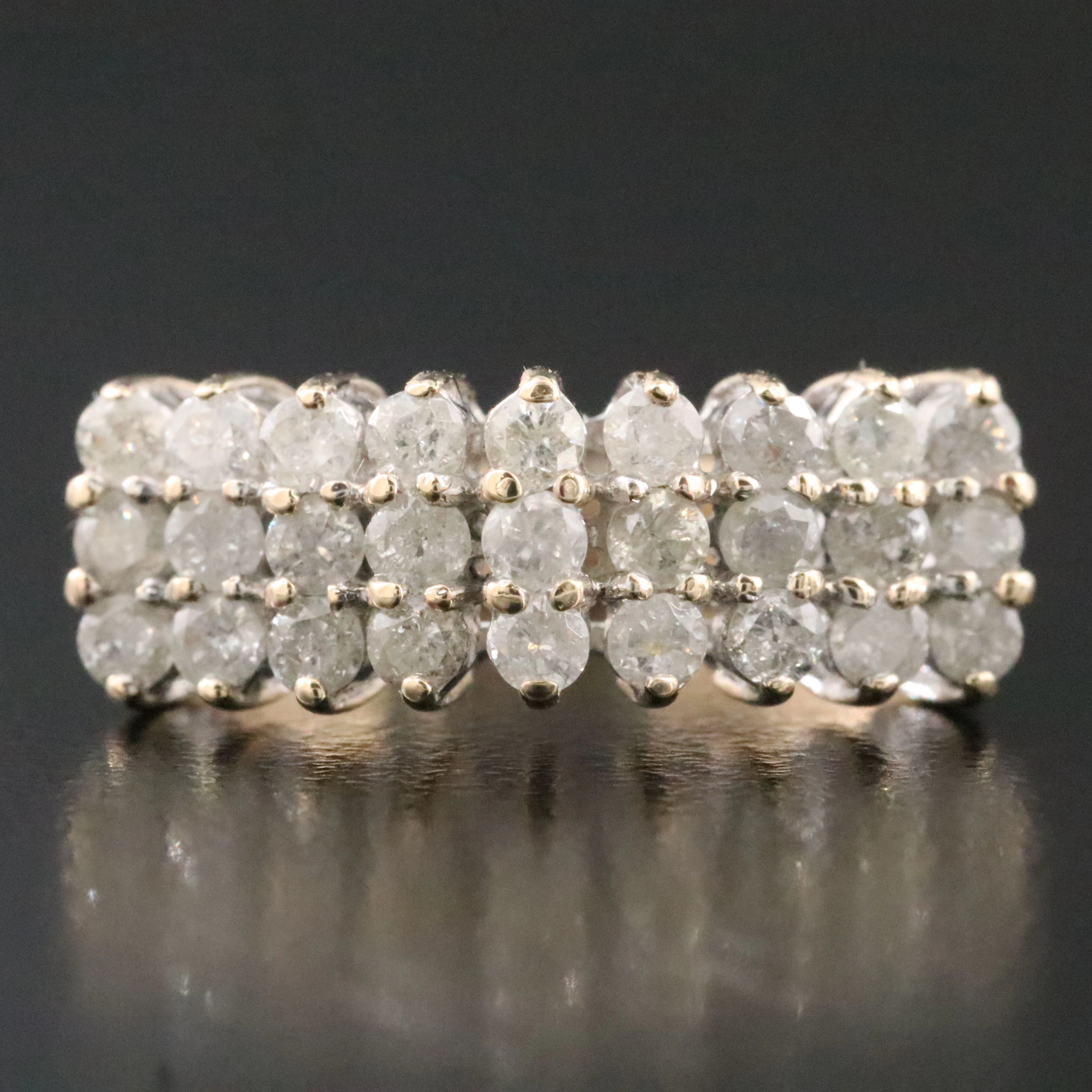 14K 0.92 CTW Diamond Ring