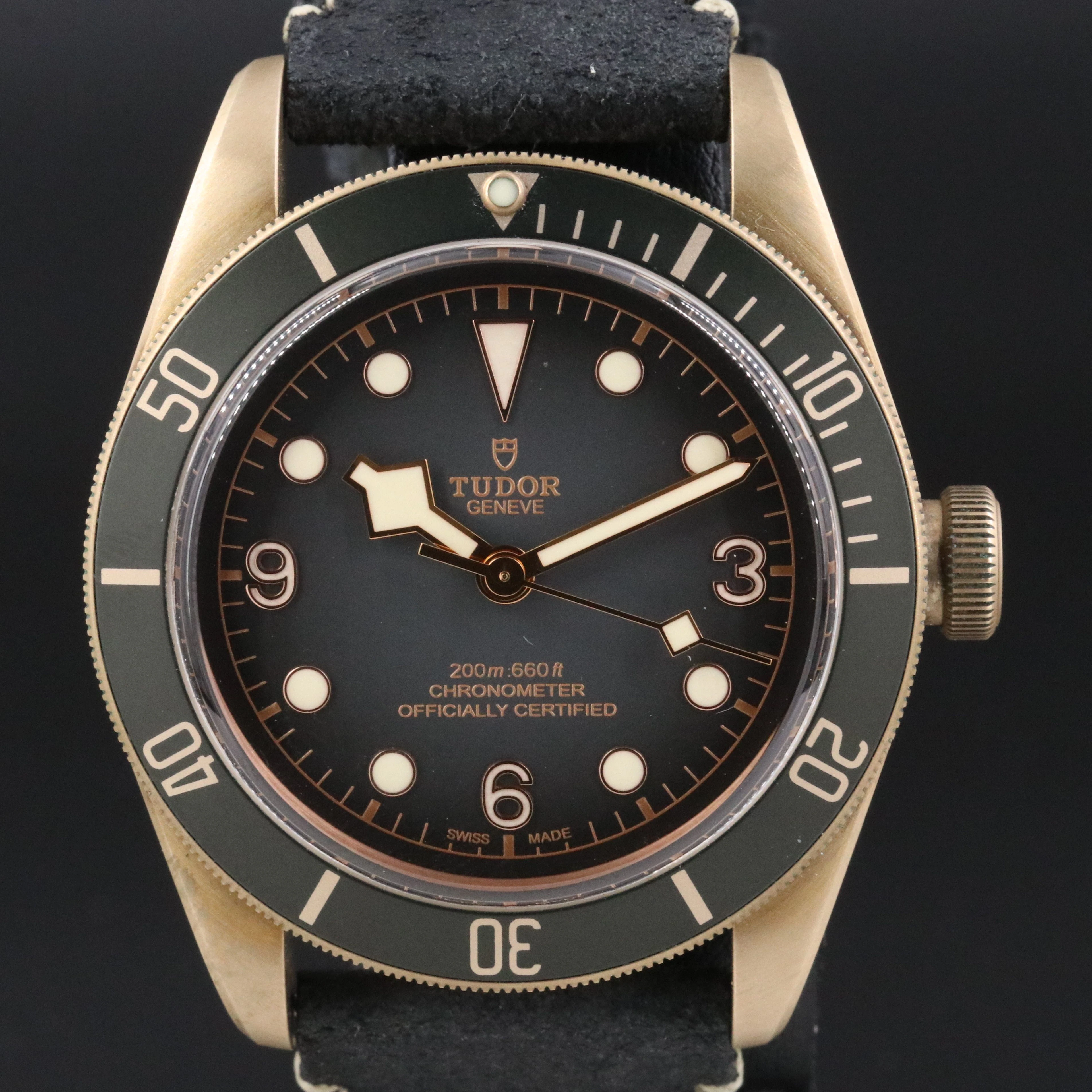 Tudor Black Bay Bronze 43mm Automatic Watch 79250BA