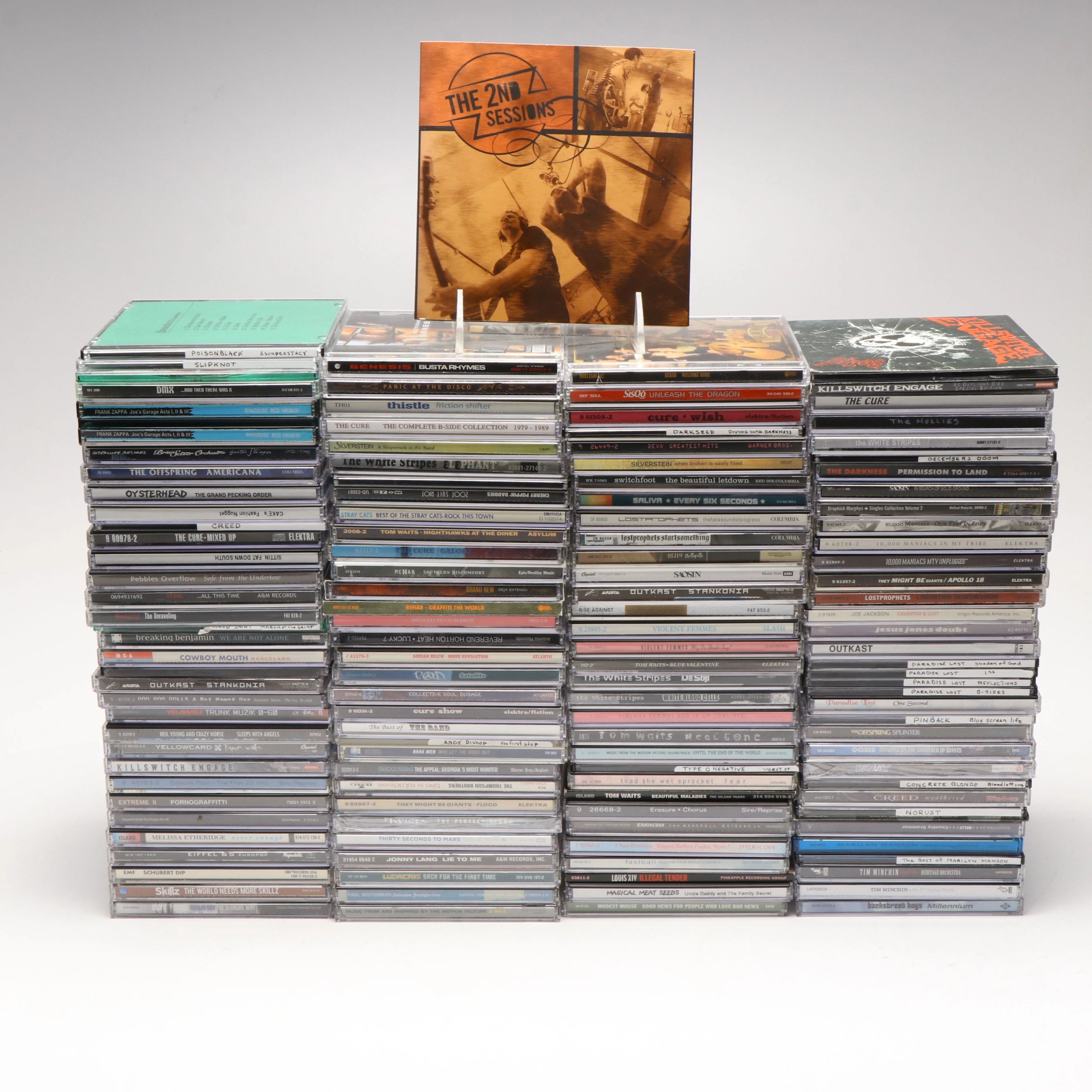 The White Stripes, Creed, Eminem with More Rock and Hip Hop CDs