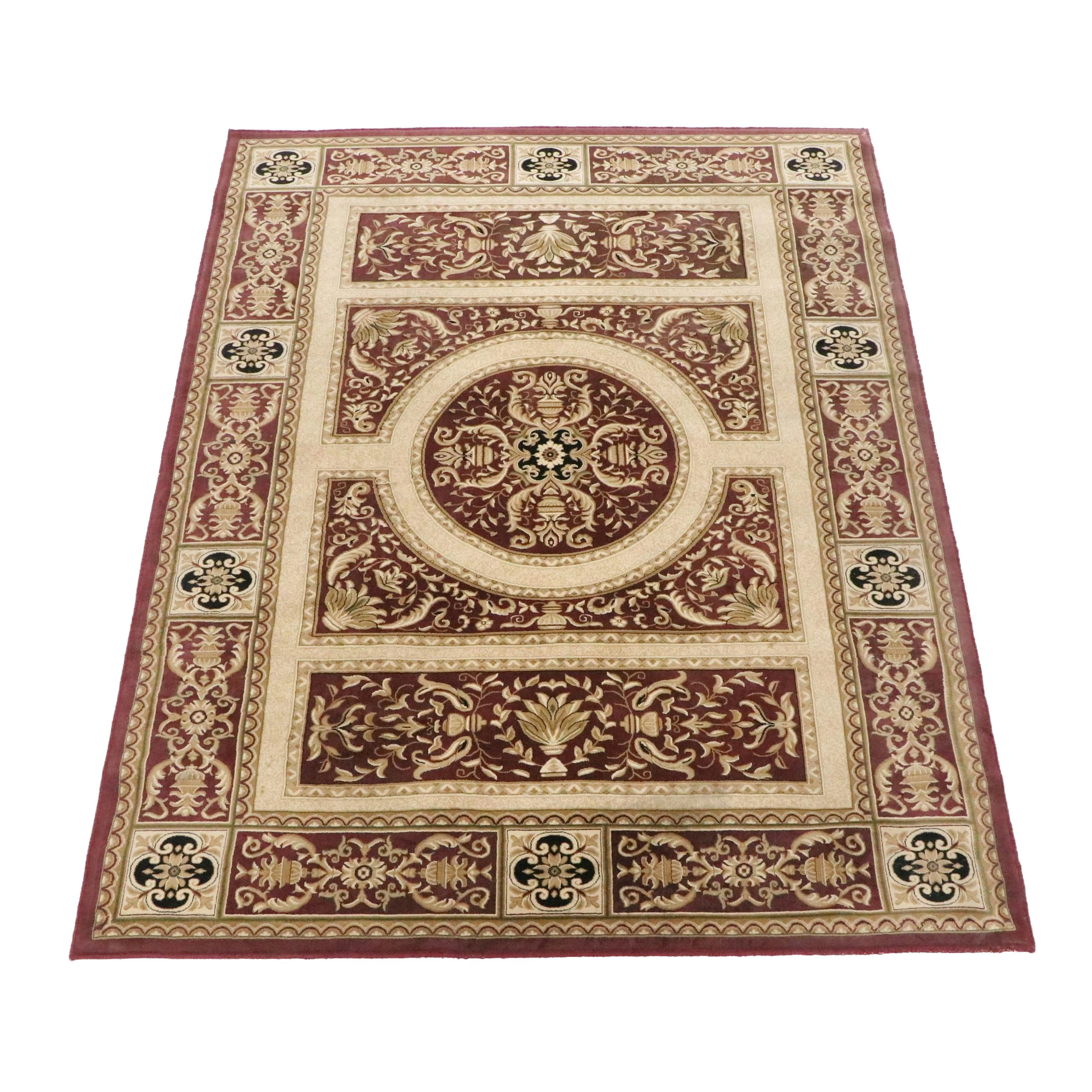 7'10 x 10'6 Power-Loomed Persian Weavers Aubusson Style Area Rug