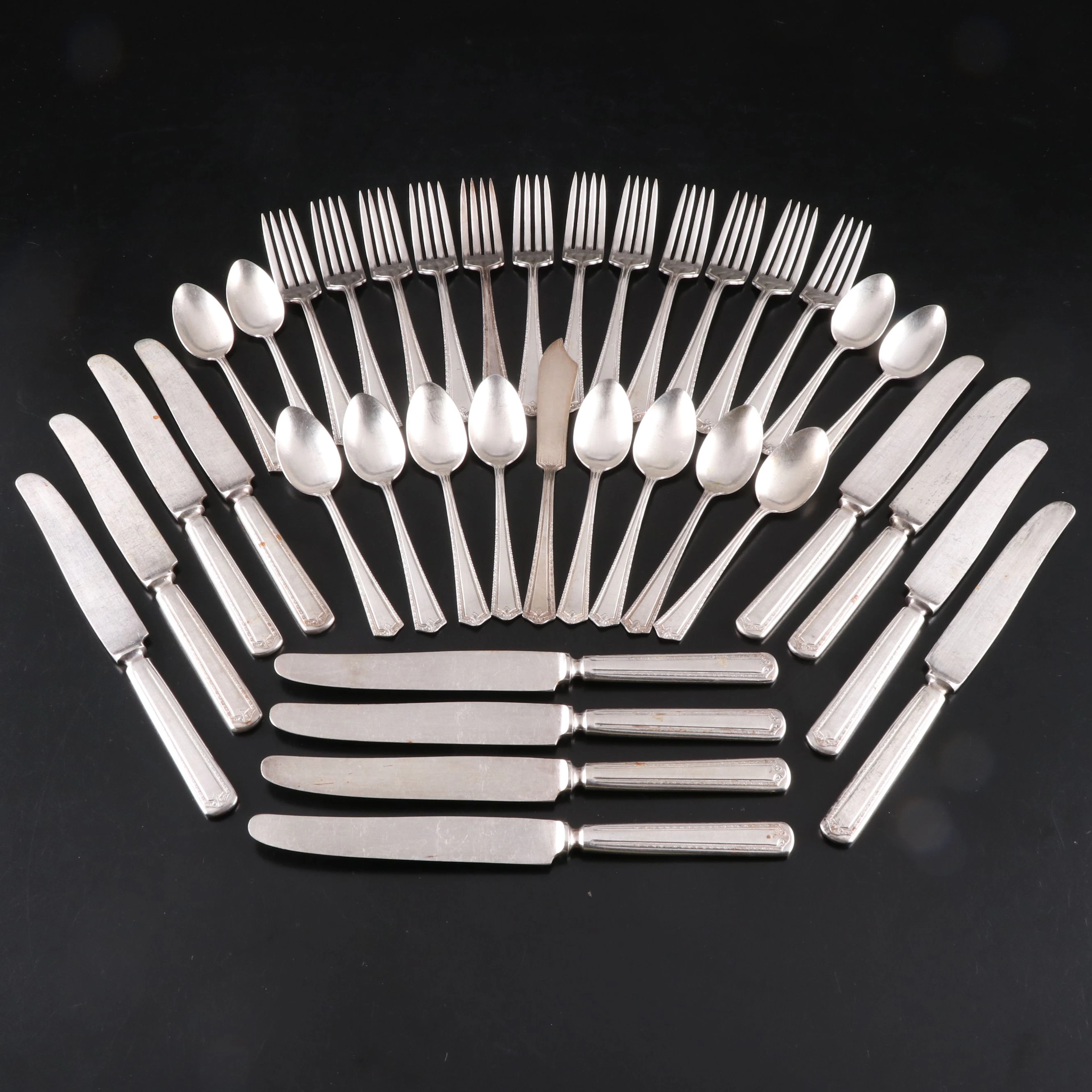 1881 Rogers "Henley" Silver Plate Dinnerware