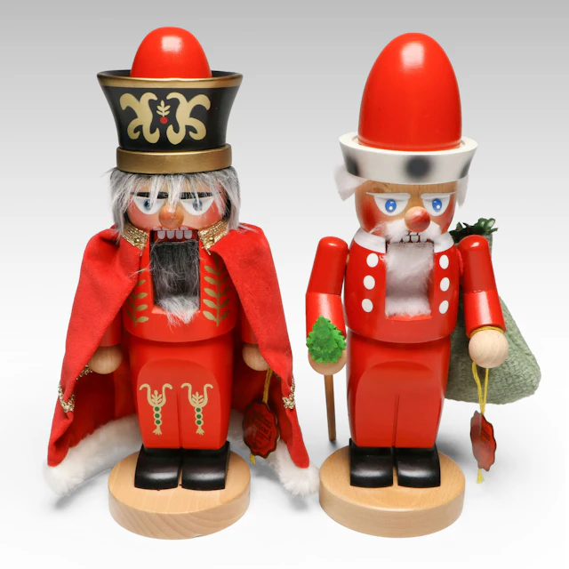 Steinbach Tchaikovsky's Prince and Santa Claus Chubby Nutcrackers