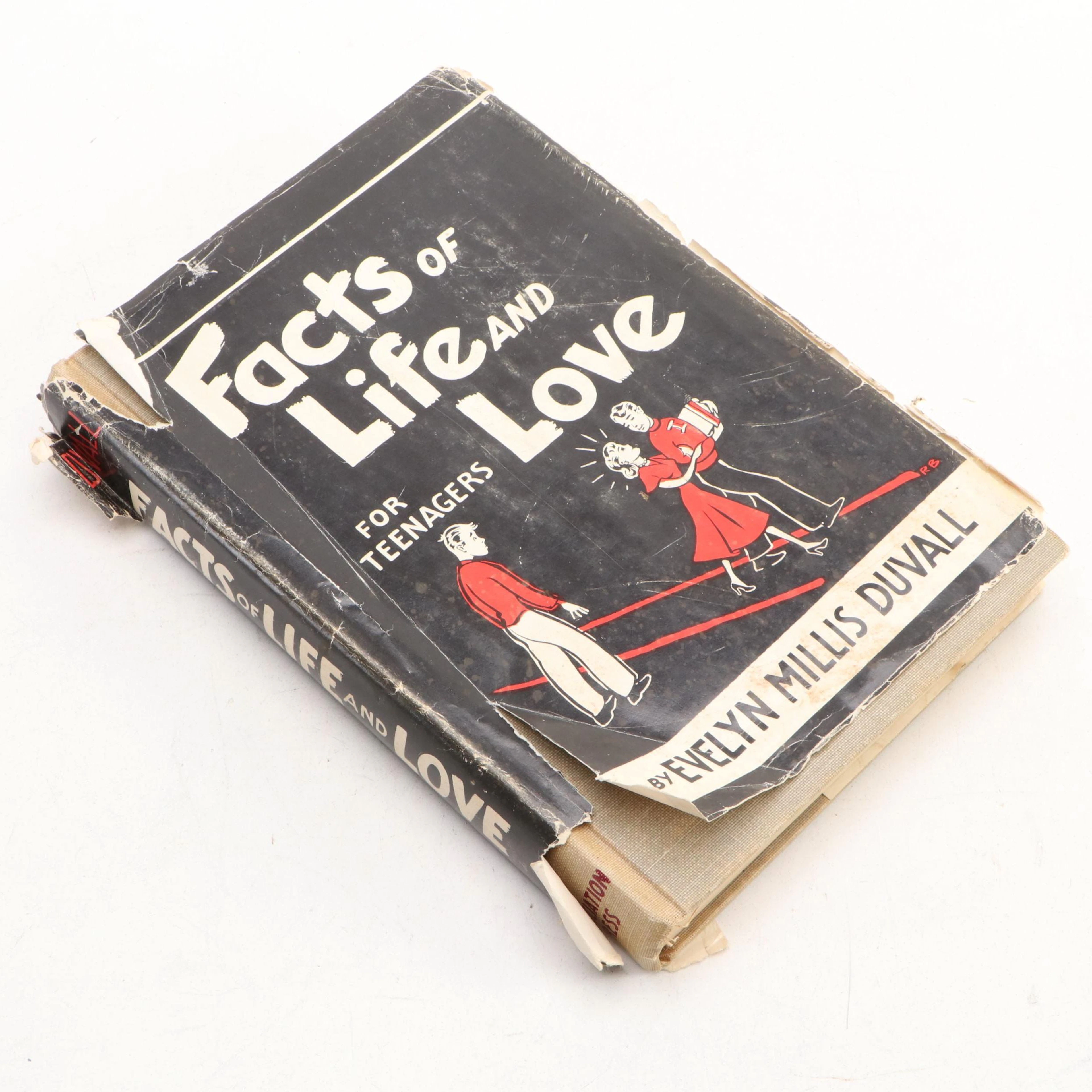 Eighth Printing "Facts of Life and Love for Teenagers" by Evelyn Millis Duvall