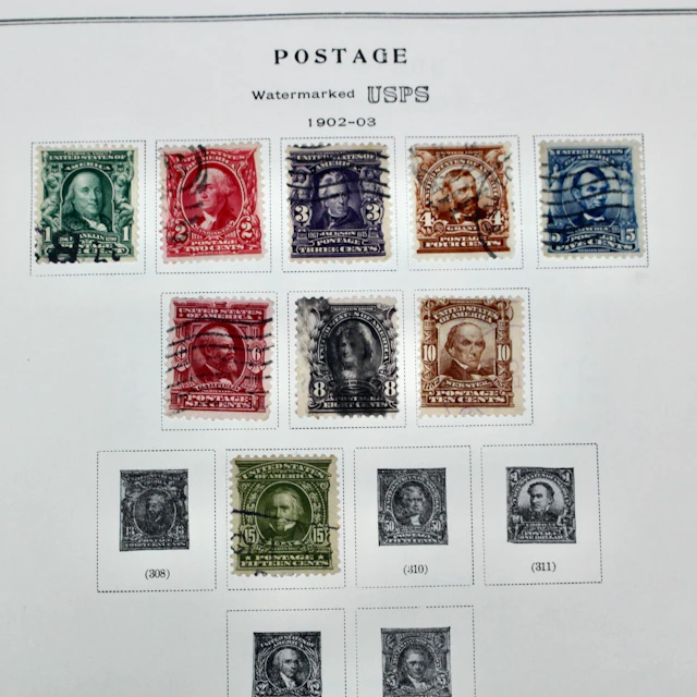 Early U.S. Postage Stamp Collection, 1851 to 1929, Mint and Used