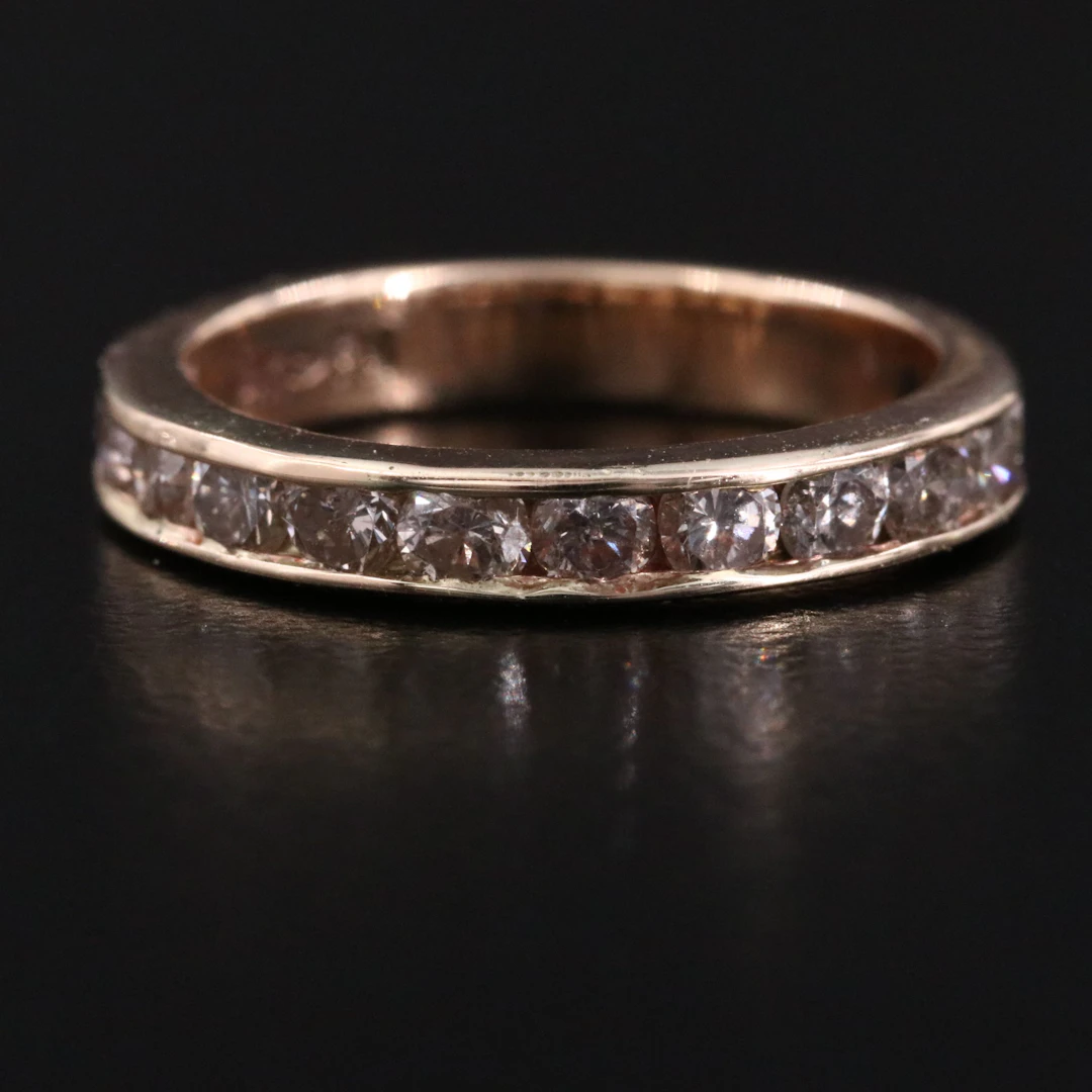 14K 0.75 CTW Diamond Band