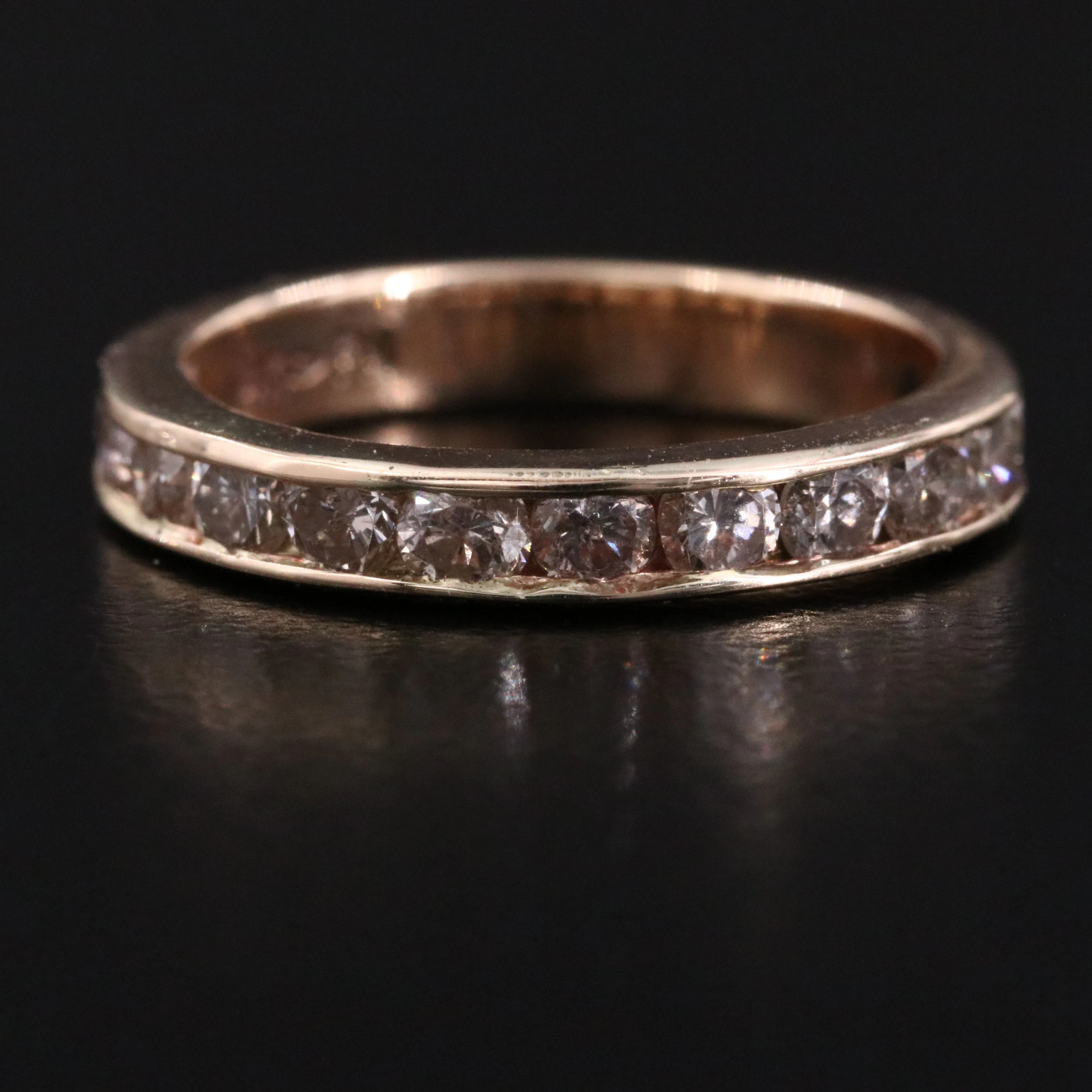 14K 0.75 CTW Diamond Band