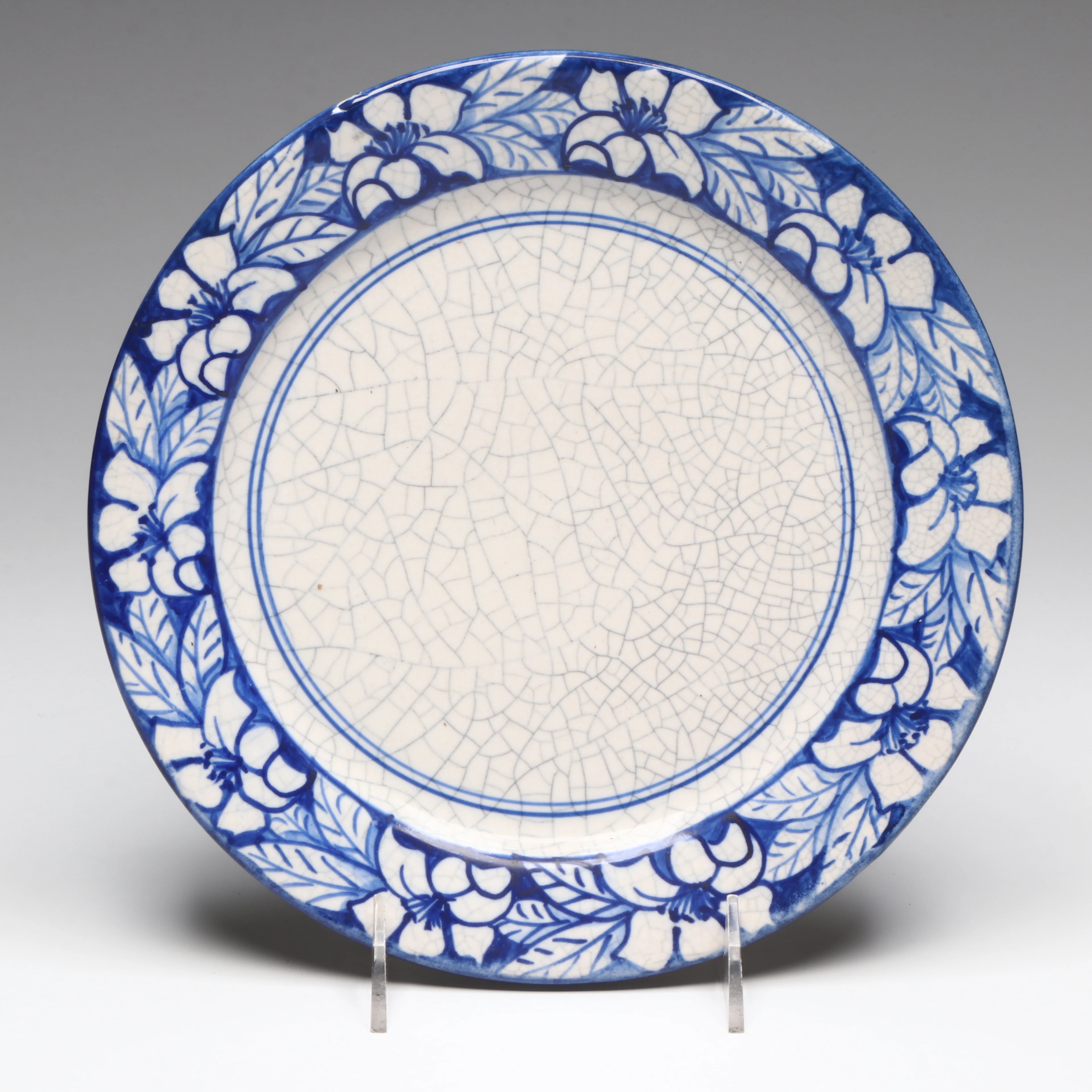 Dedham Pottery Plate, Late 19th/Early 20th Century