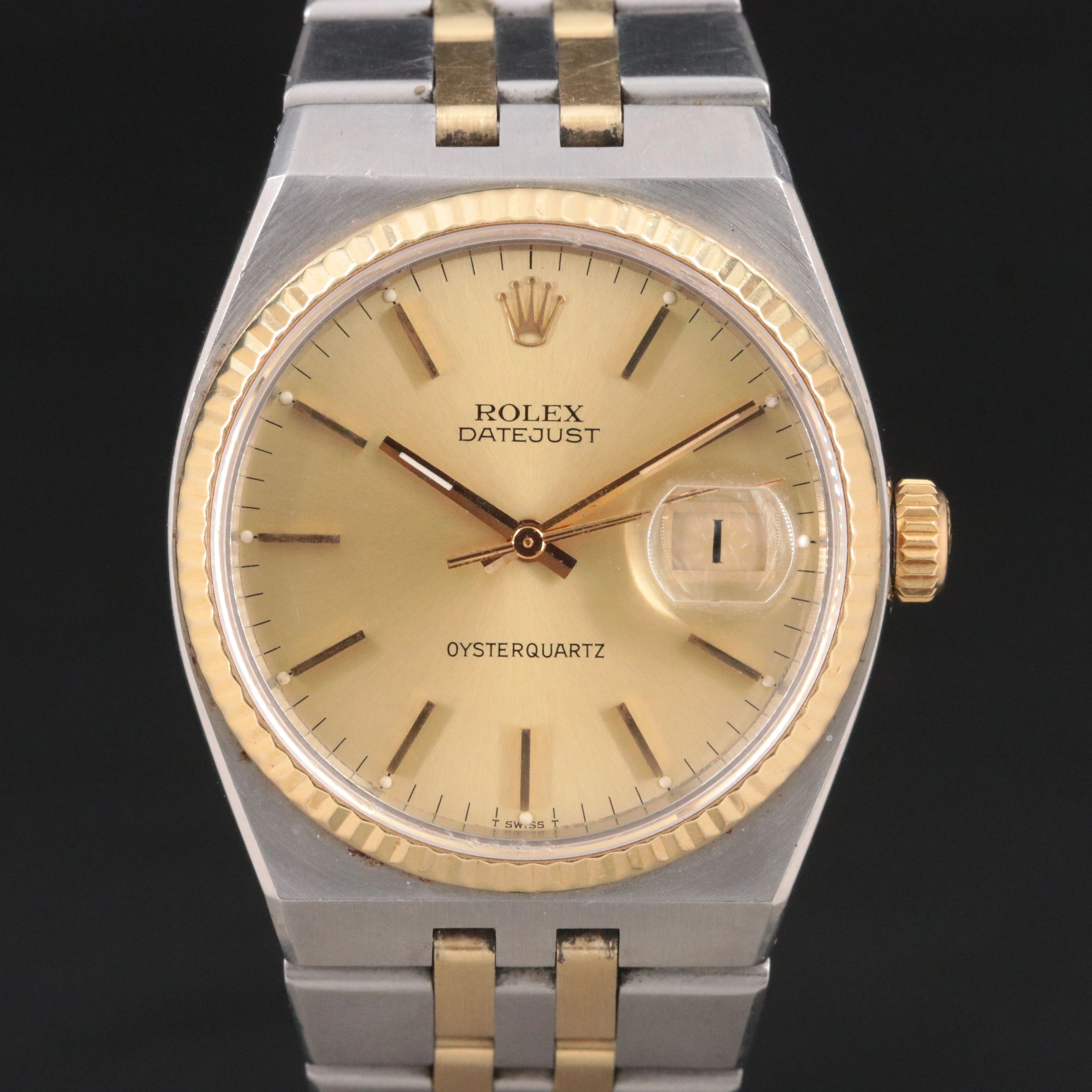 1978 Rolex Datejust Oysterquartz Watch Ref. 17013