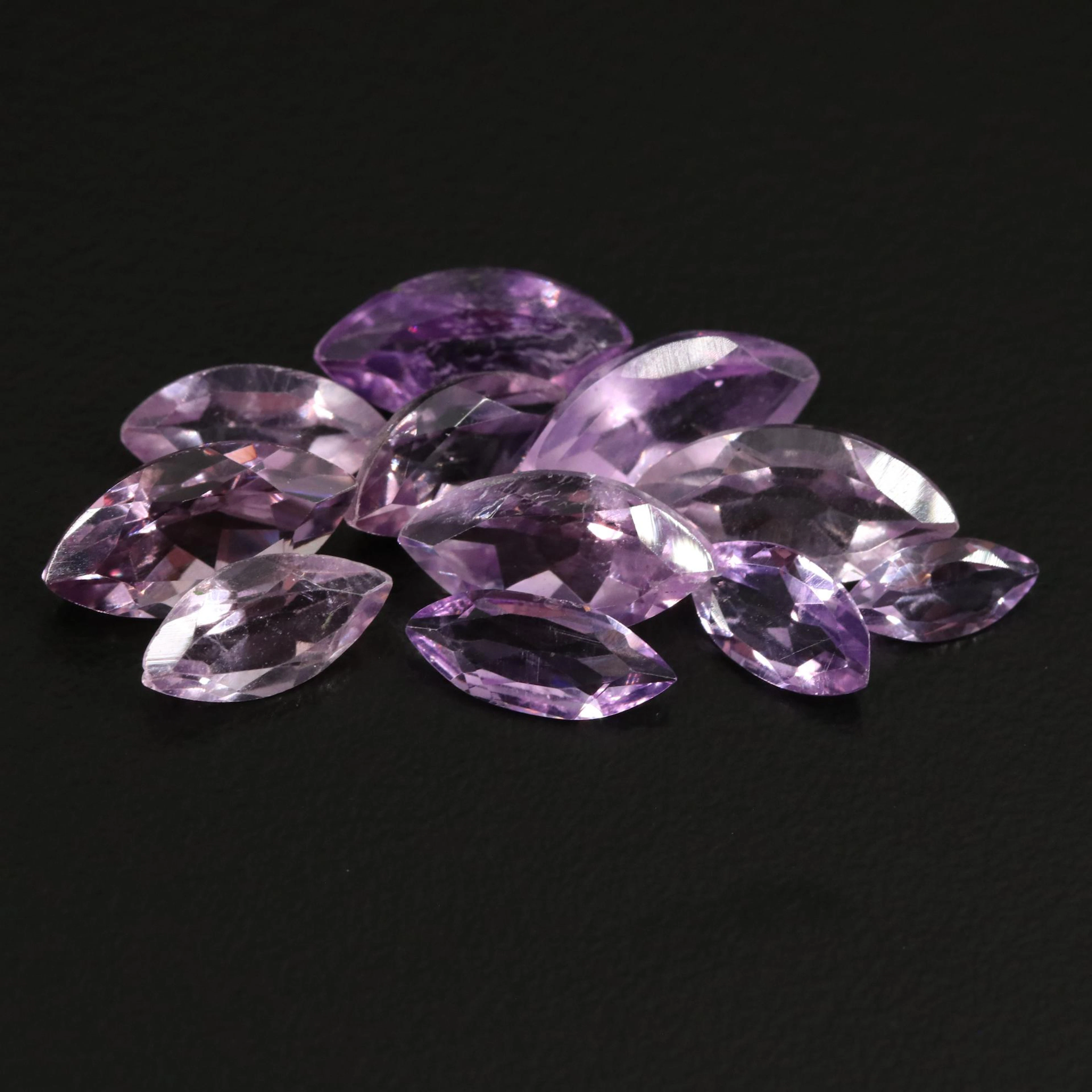 Loose 13.25 CTW Amethyst Lot