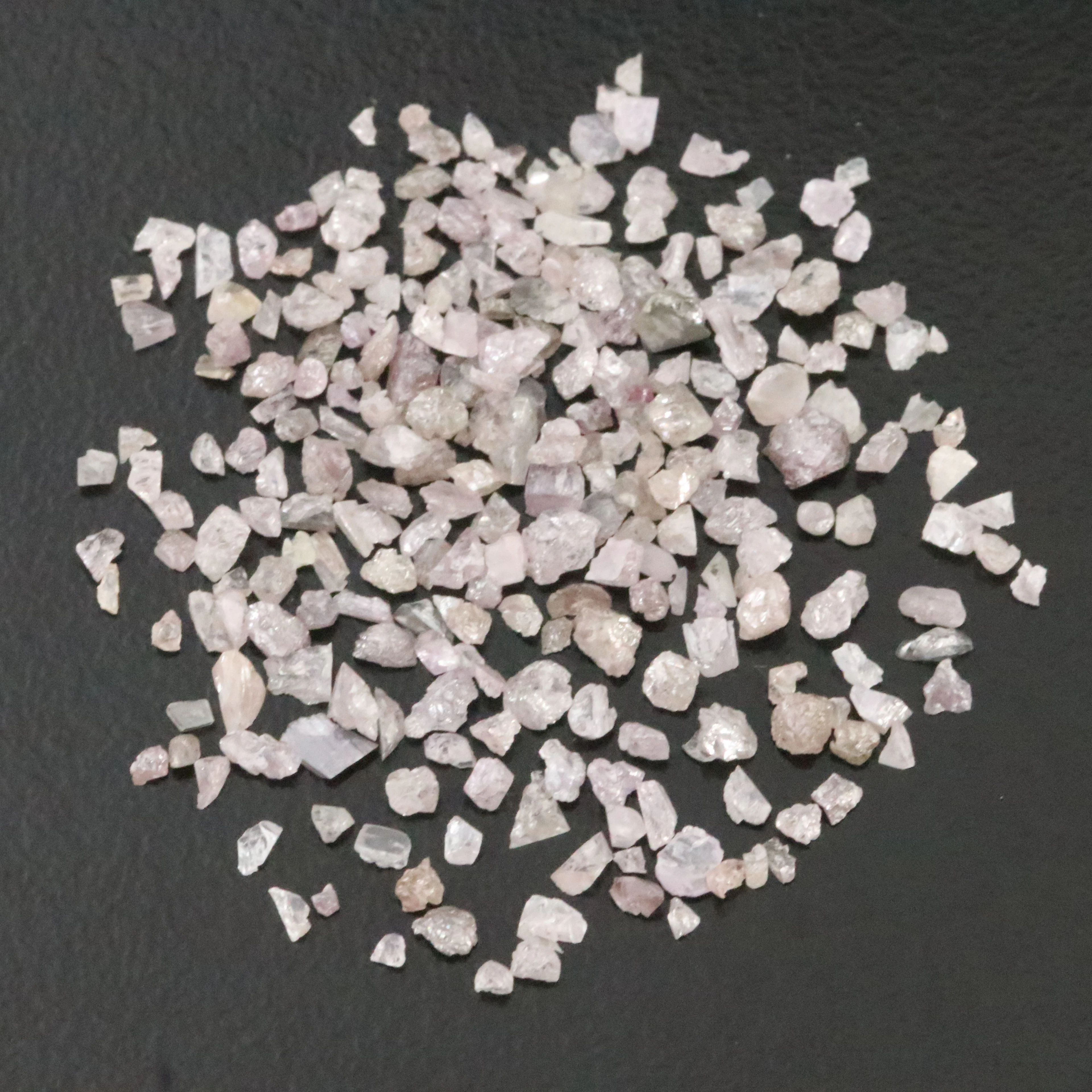 Loose 5.21 CTW Fancy Pink Diamond Remnants