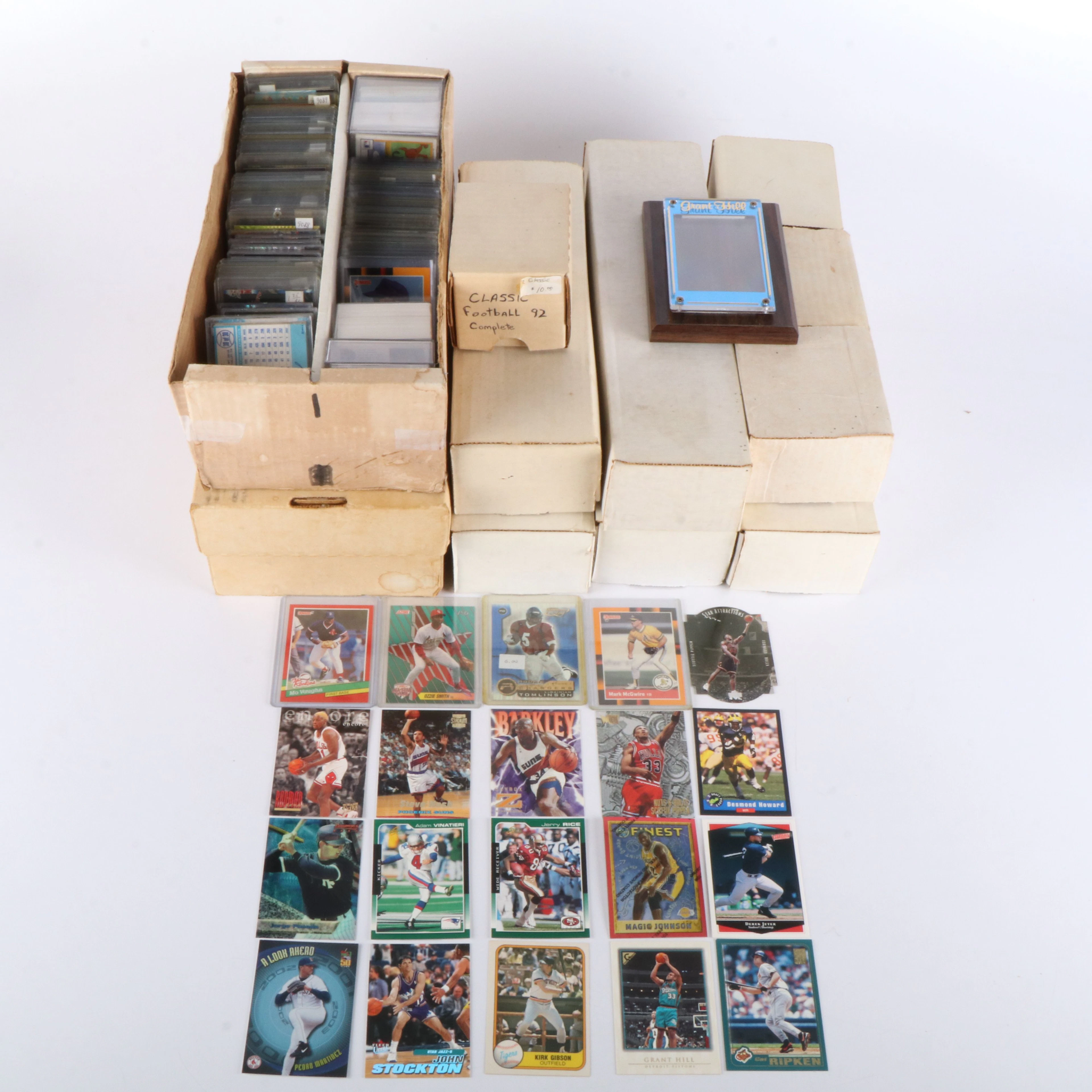 Victory with Other Sports Cards Featuring Derek Jeter, Magic Johnson, and More