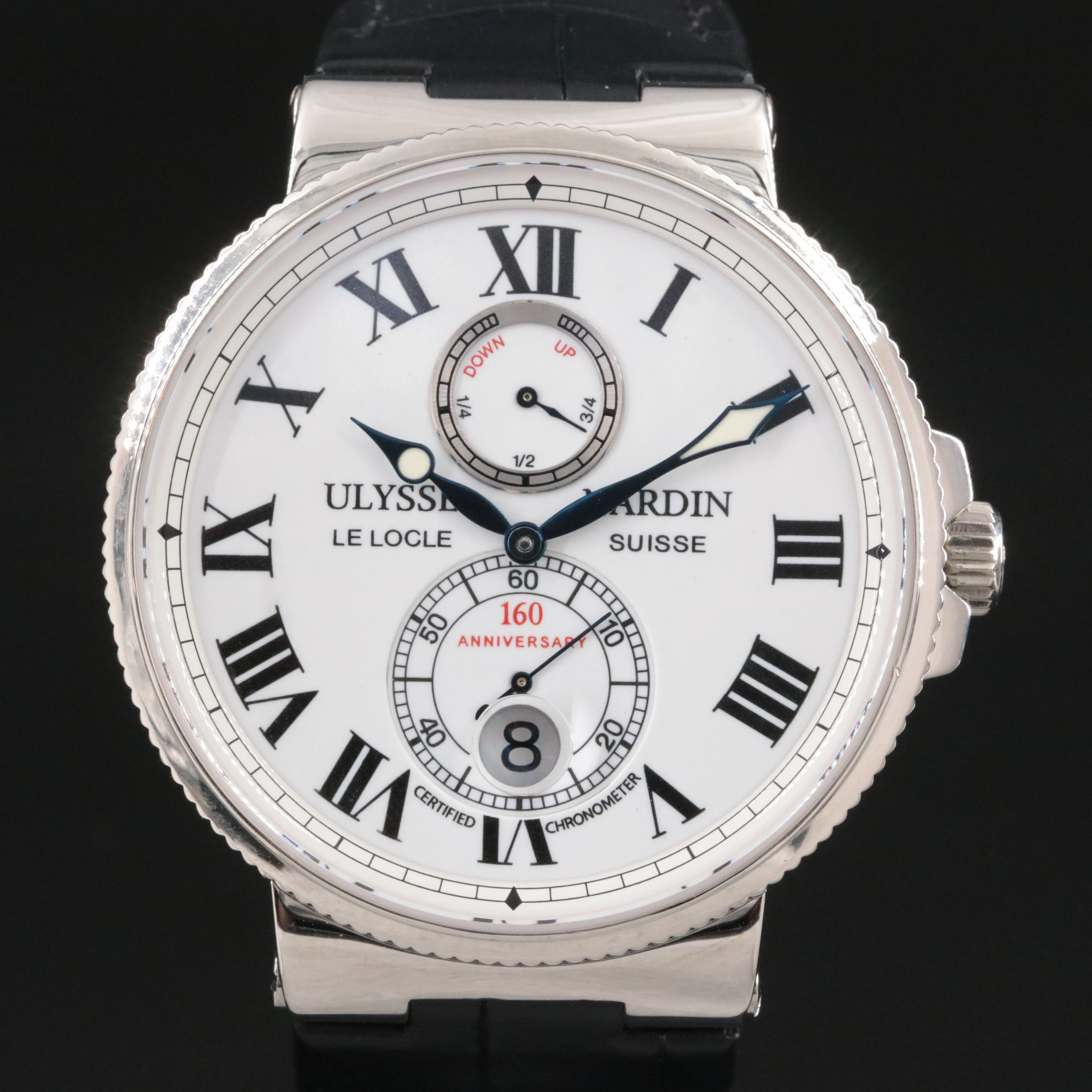Ulysse Nardin Platinum Marine Chronometer 1846 (160th Anniversary