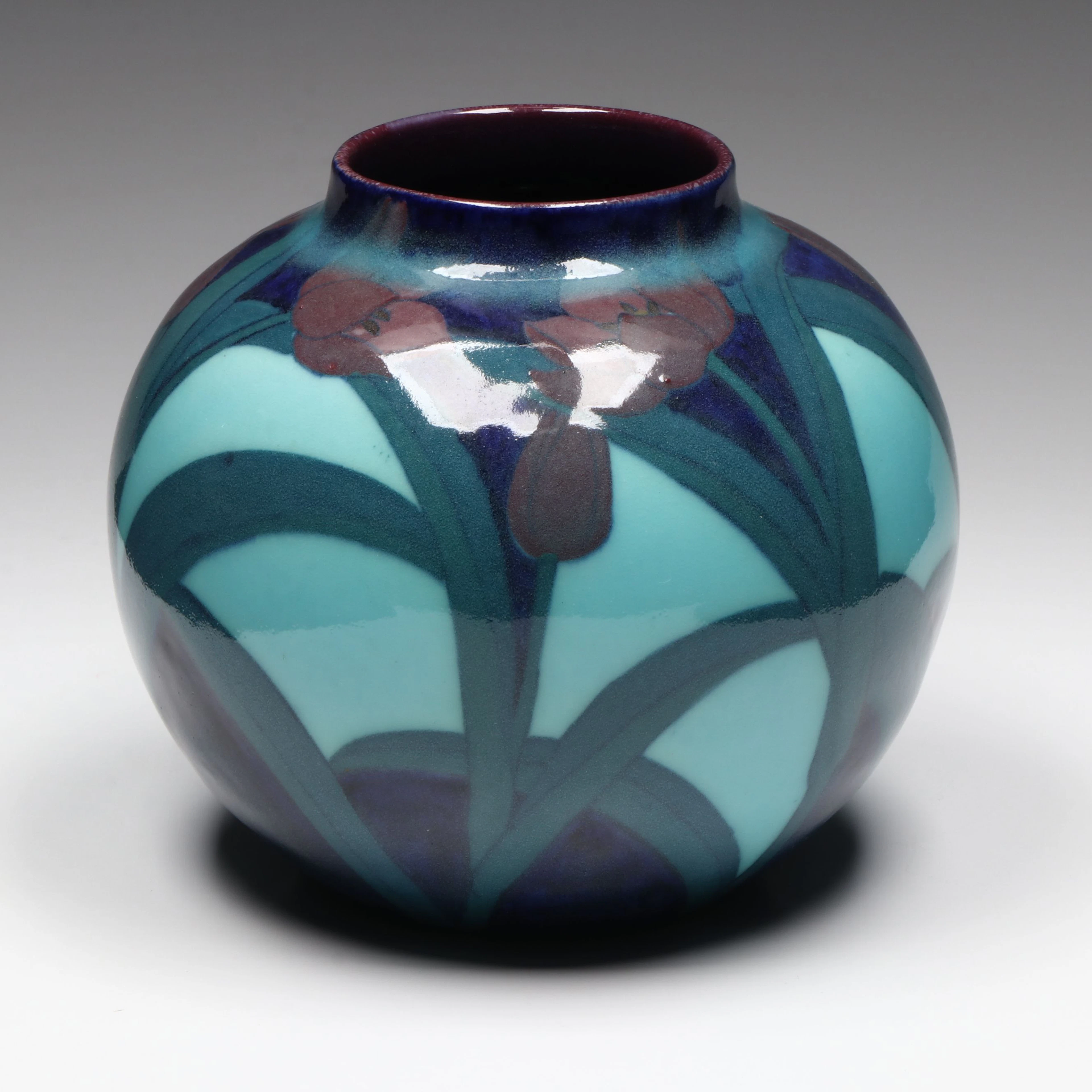 Kataro Shirayamadani for Rookwood Pottery Floral Vase, 1924