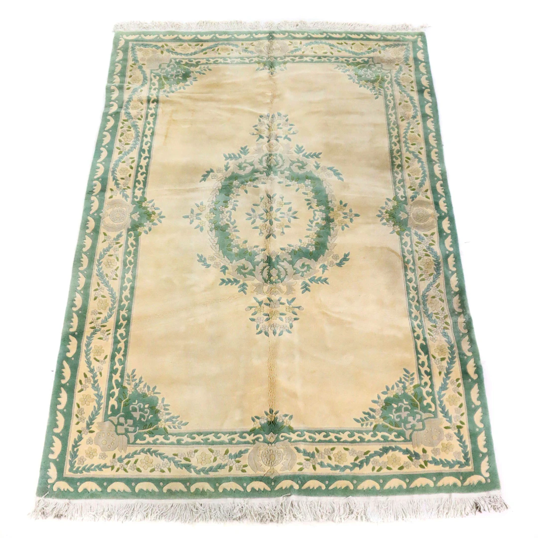 9'9 x 15'1 Hand-Knotted Chinese Peking Style Room-Sized Rug