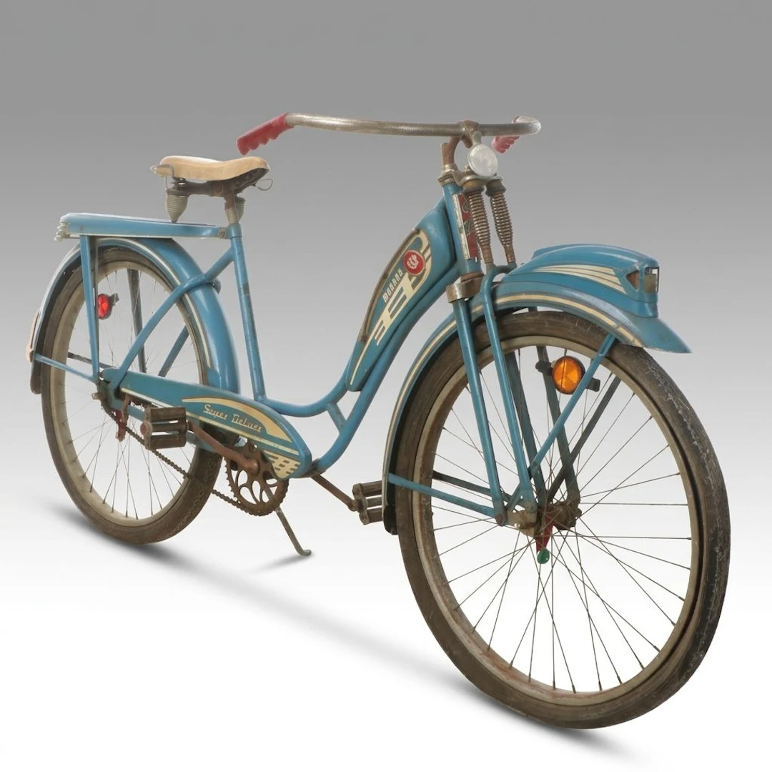 Monark "Super Deluxe" Step-Through Cruiser Bicycle, Mid-20th Century