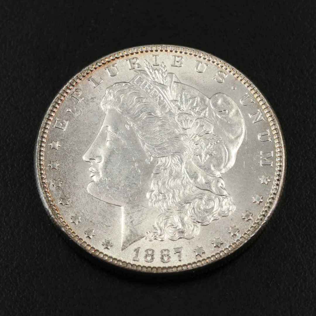 1887 Morgan Silver Dollar