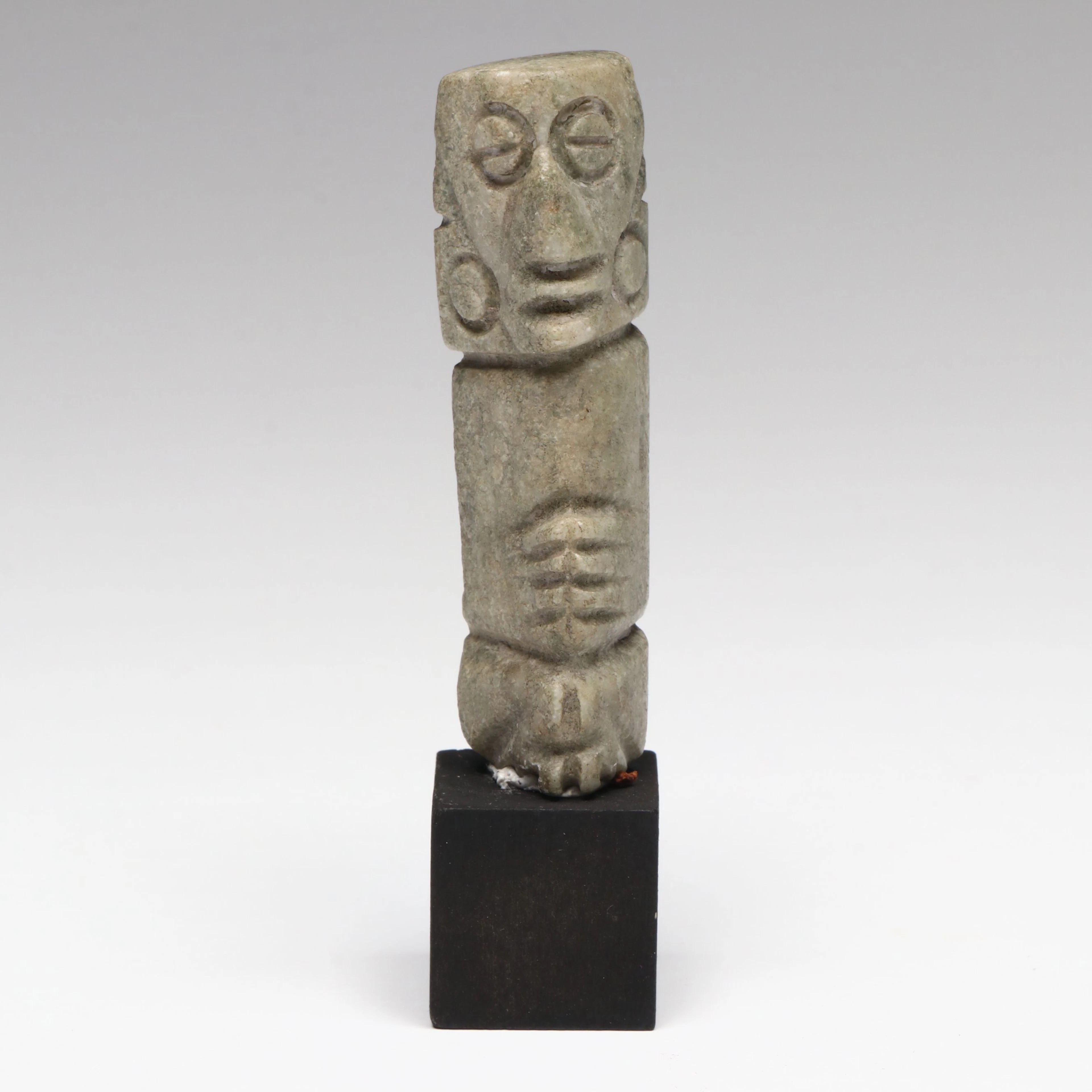 Mixtec Stone Standing Figure Amulet Pendant