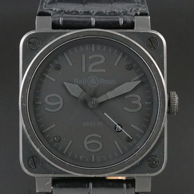 Bell & Ross Aviation BR03-92-S Phantom PVD Steel Automatic Watch