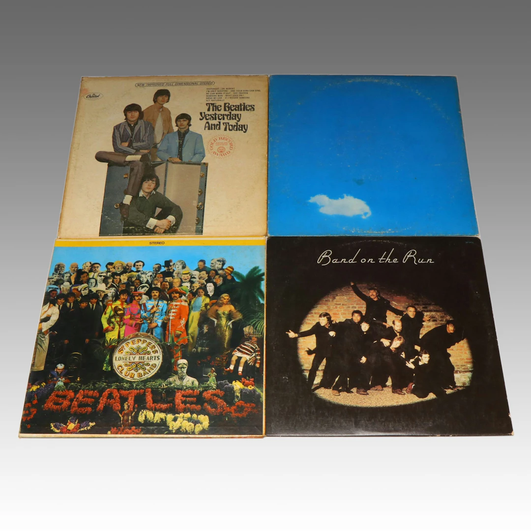 The Beatles "Yesterday and Today" and More Vinyl Record Albums