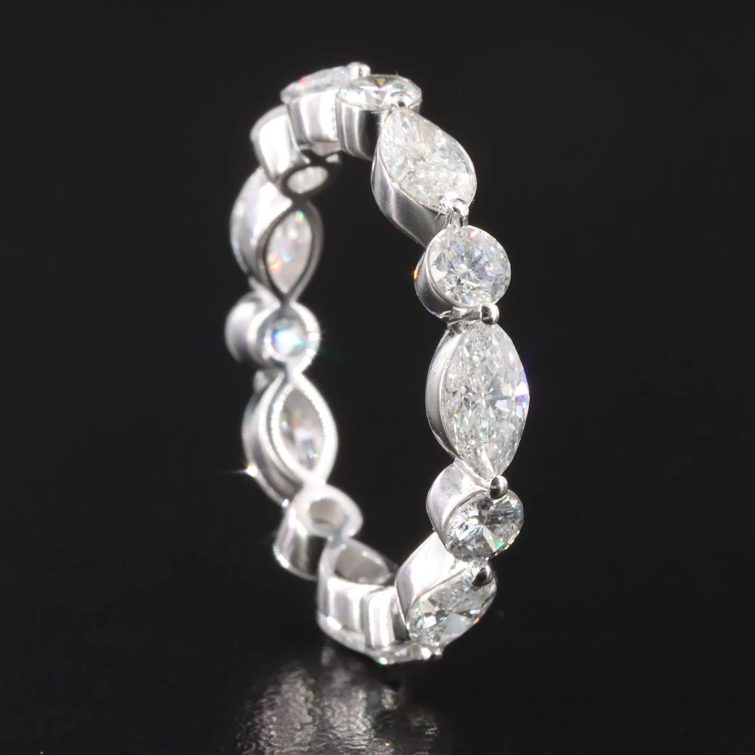 14K 2.67 CTW Diamond Eternity Band